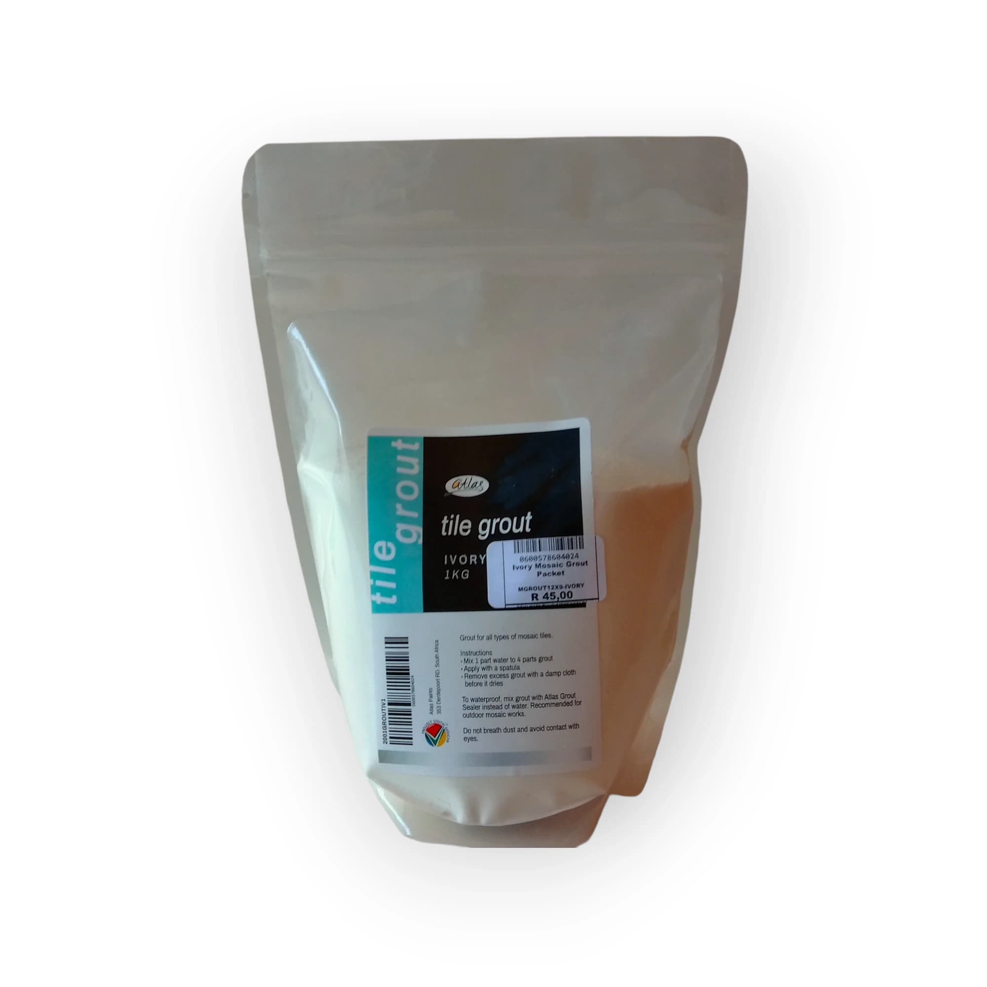 Ivory Mosaic Grout Packet