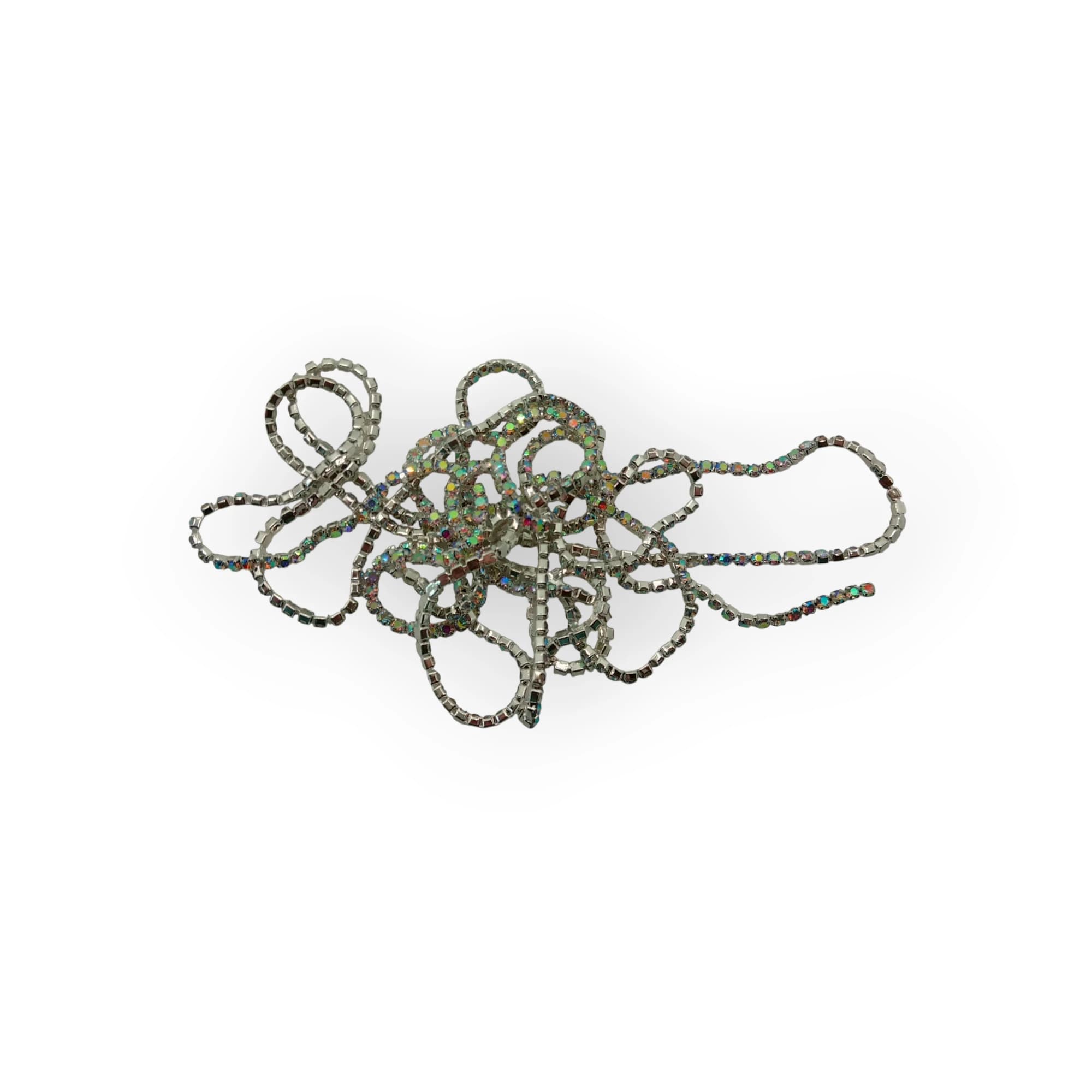 Rhinestone Chain -ab silver