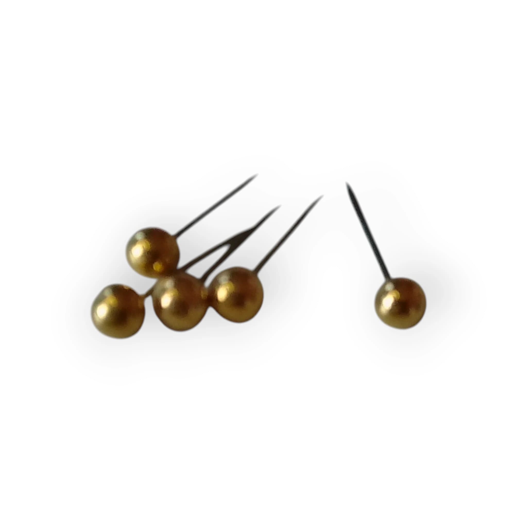 Gold push pins - 60