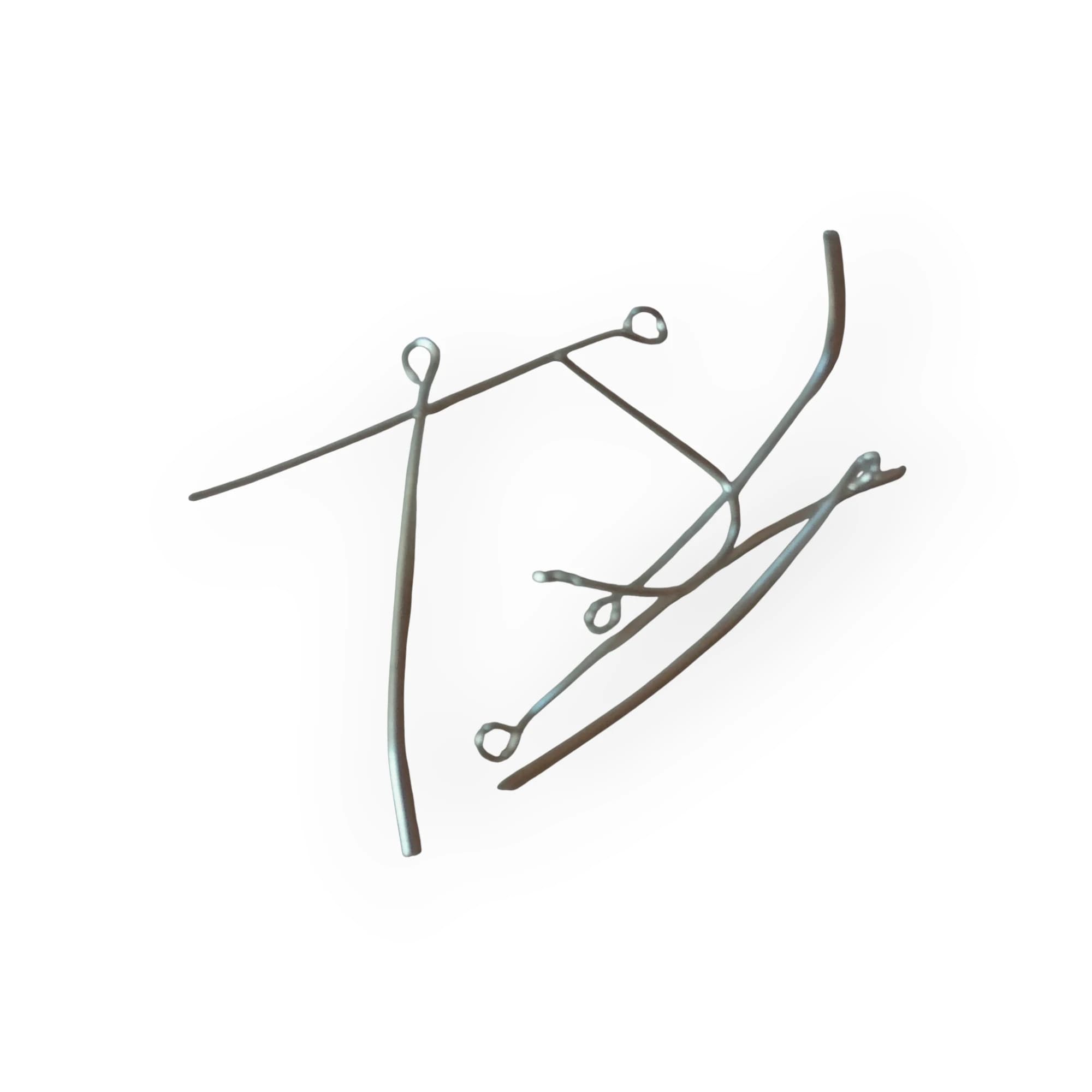40mm Eye pin Silver