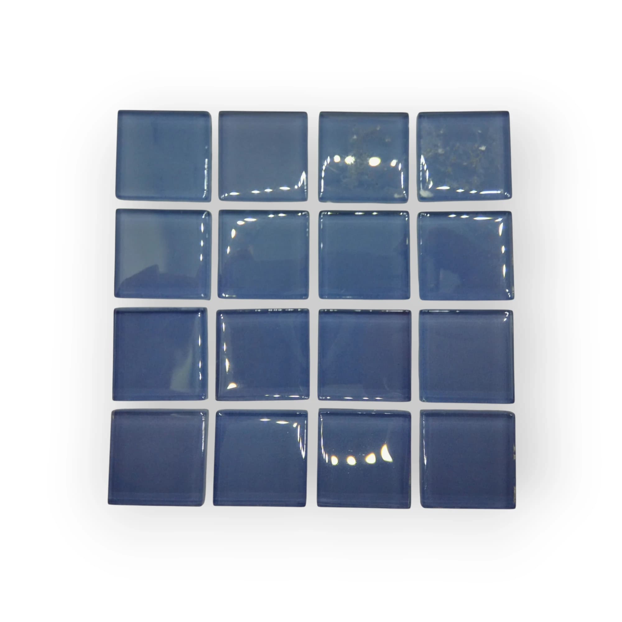 10x10 Sheet of Purple Blue mosaic tiles