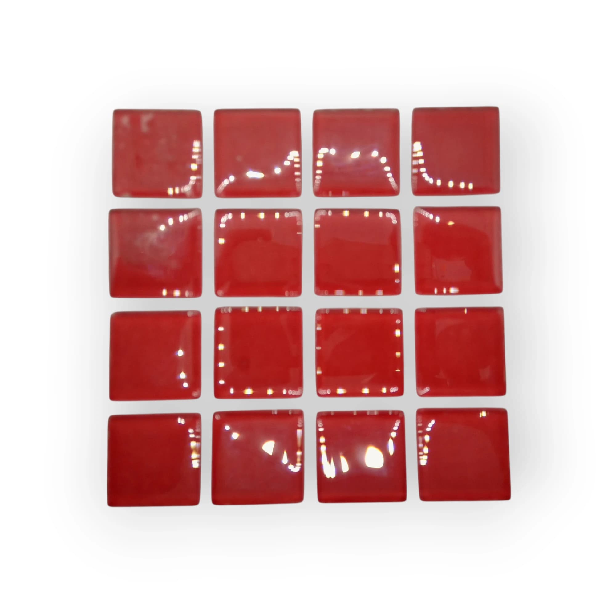 10x10 Sheet of Pink mosaic tiles