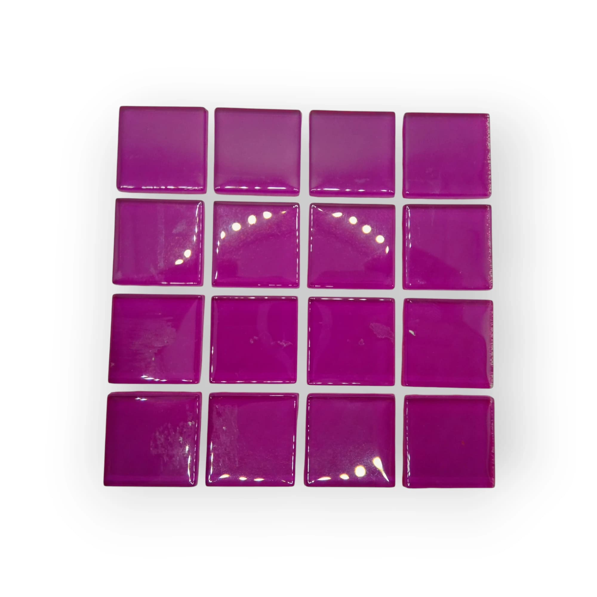 10x10 Sheet of Orchid mosaic tiles