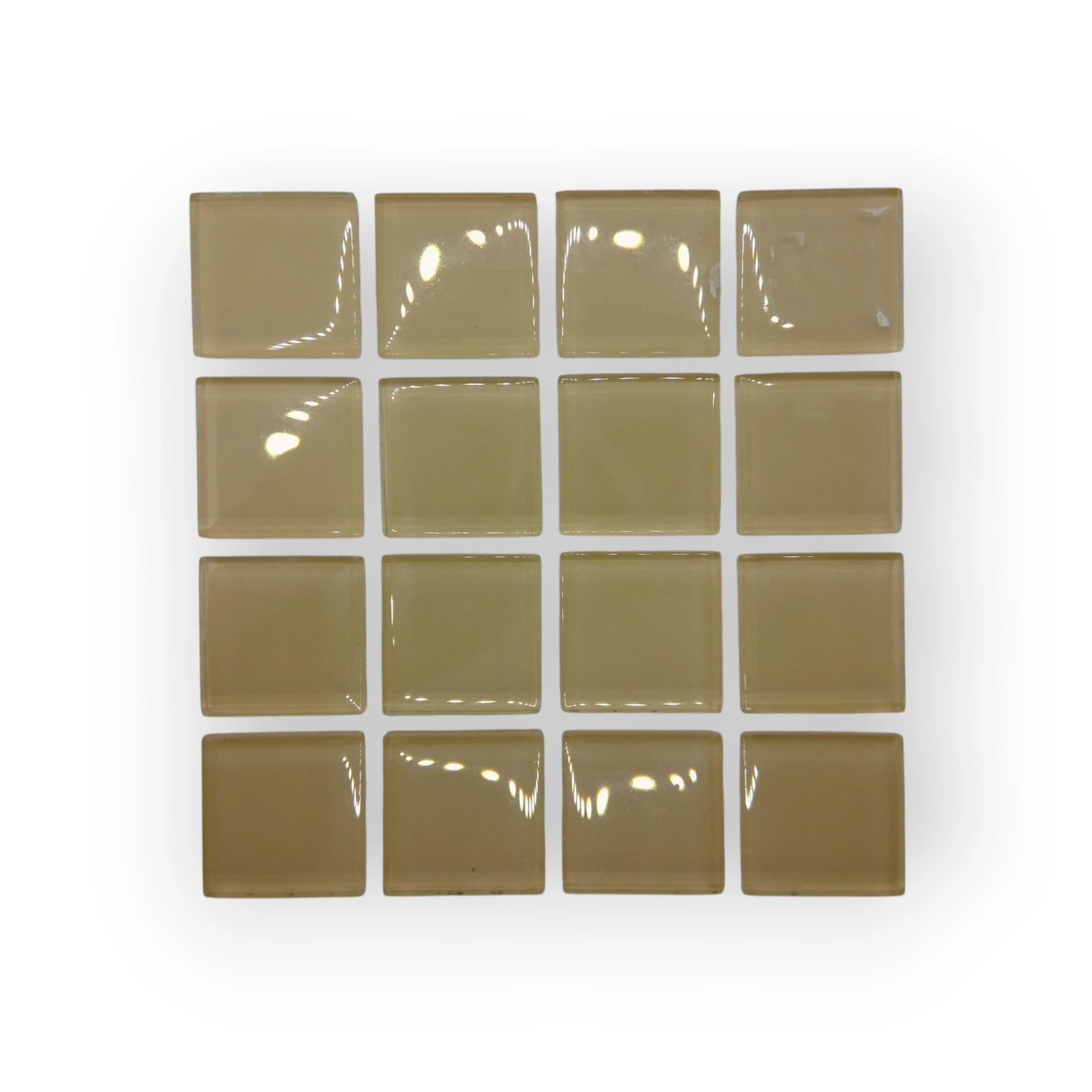 10x10 Sheet of Butter mosaic tiles