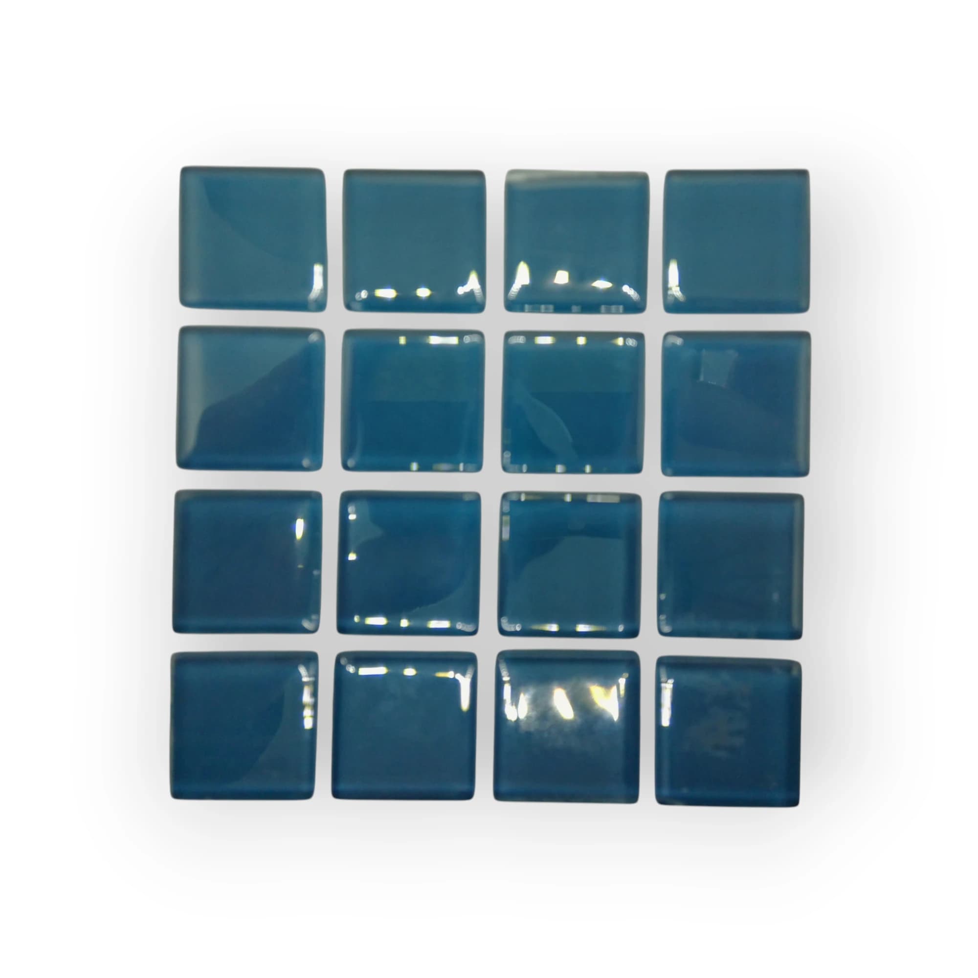 10x10 Sheet of Azure mosaic tiles
