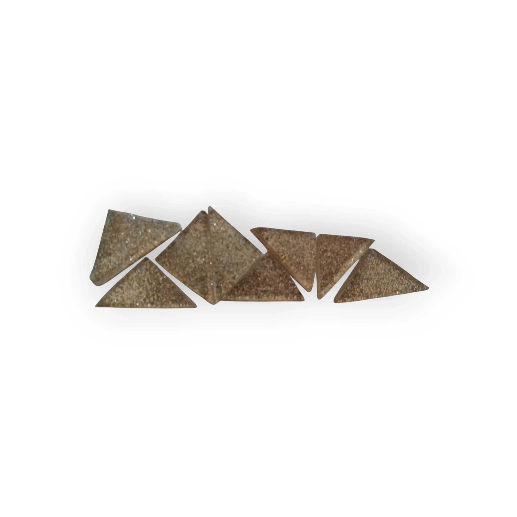Bag of pre-cut GL Gold mosaic tiles