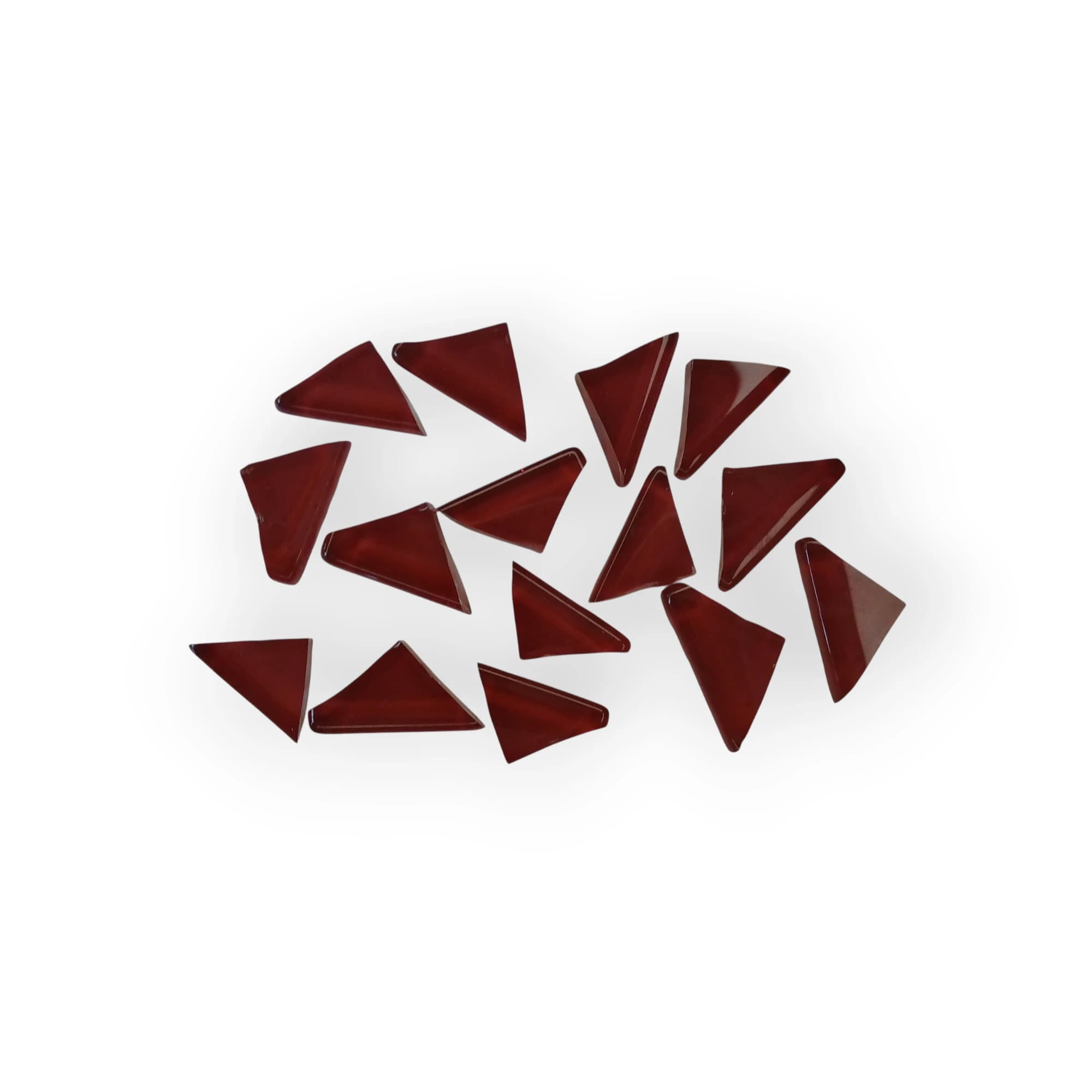 Bag of pre-cut Rust mosaic tiles