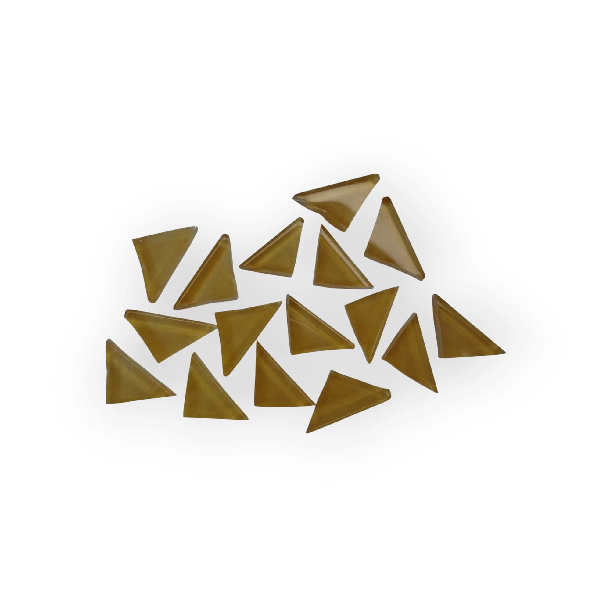 Bag of pre-cut Shimmer Gold mosaic tiles