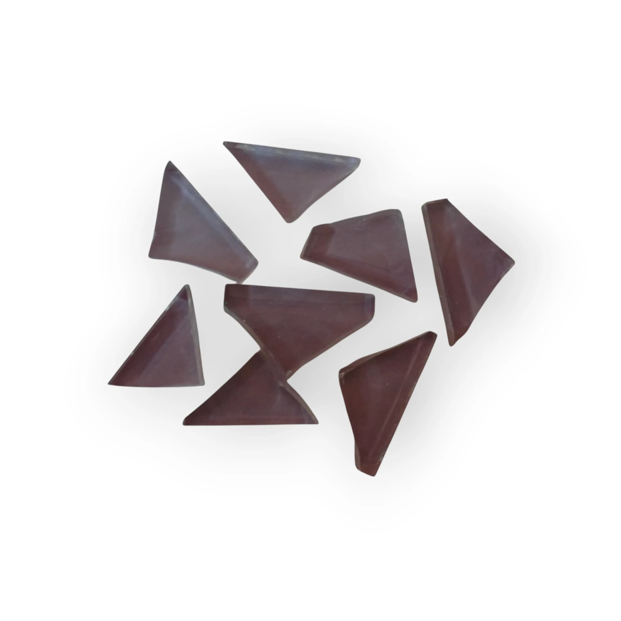Bag of pre-cut Mauve mosaic tiles