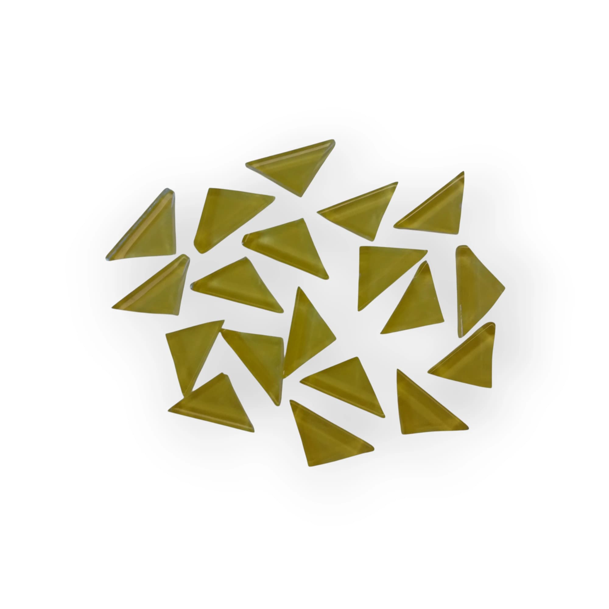 Bag of pre-cut Yellow mosaic tiles