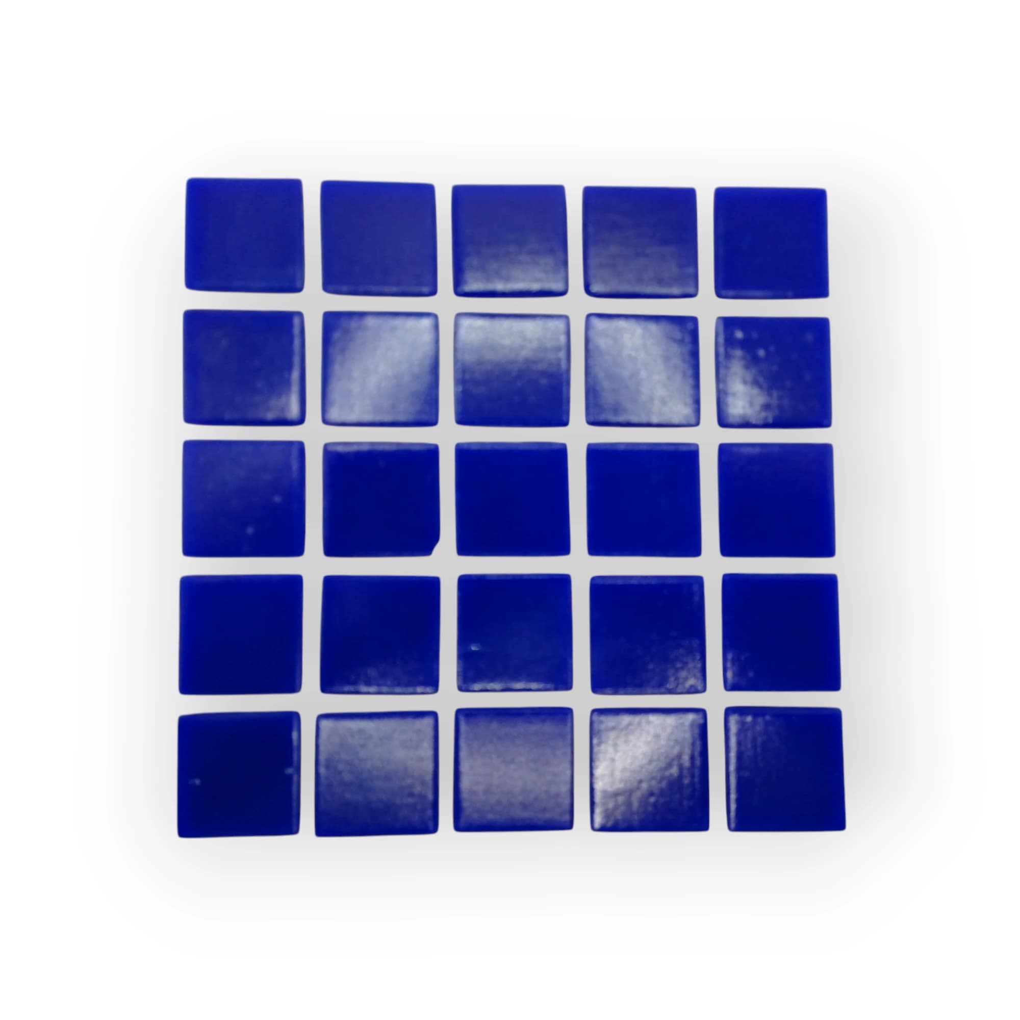 11x11 Sheet of Blue mosaic tiles