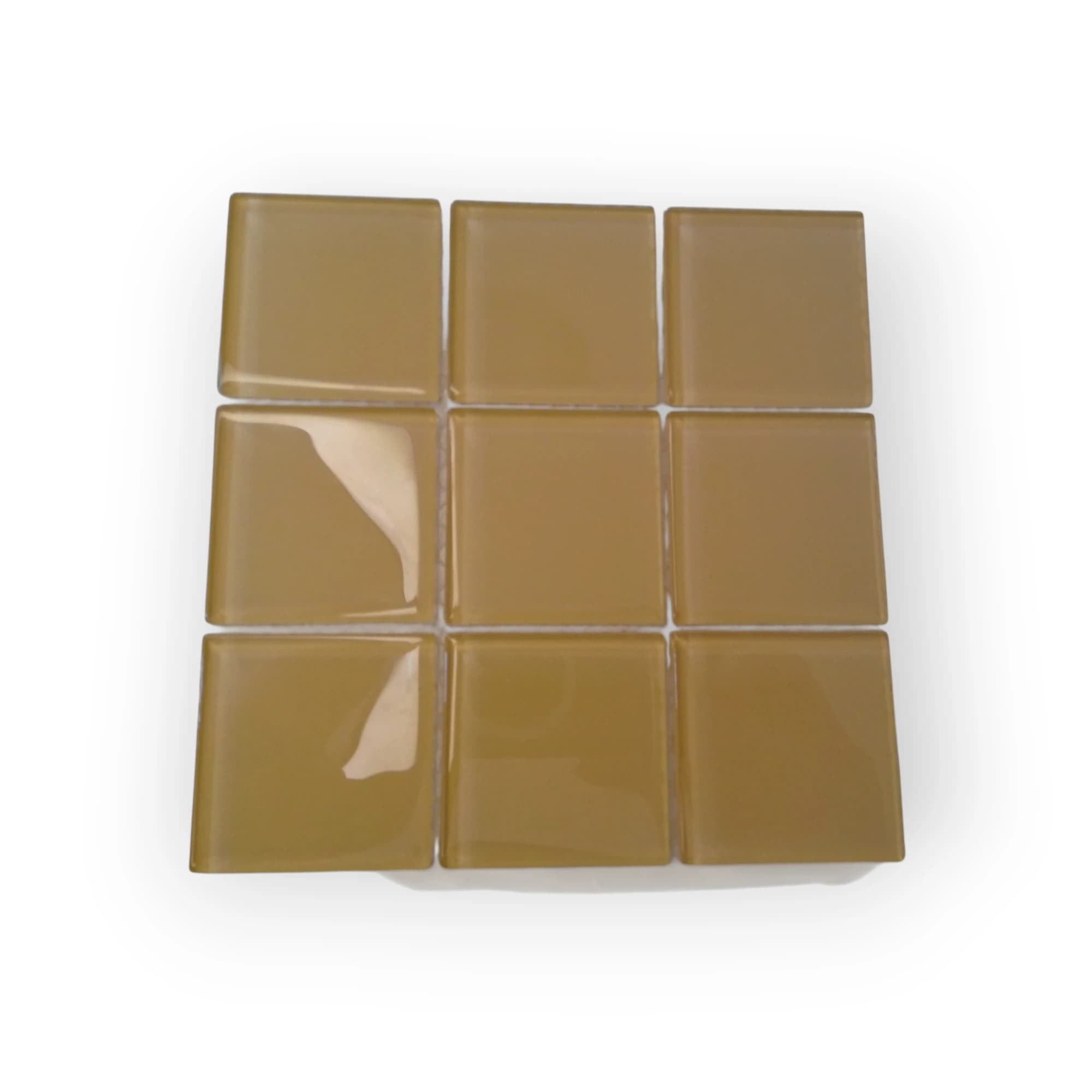 15x15 Sheet of Extra Large Beige mosaic tiles