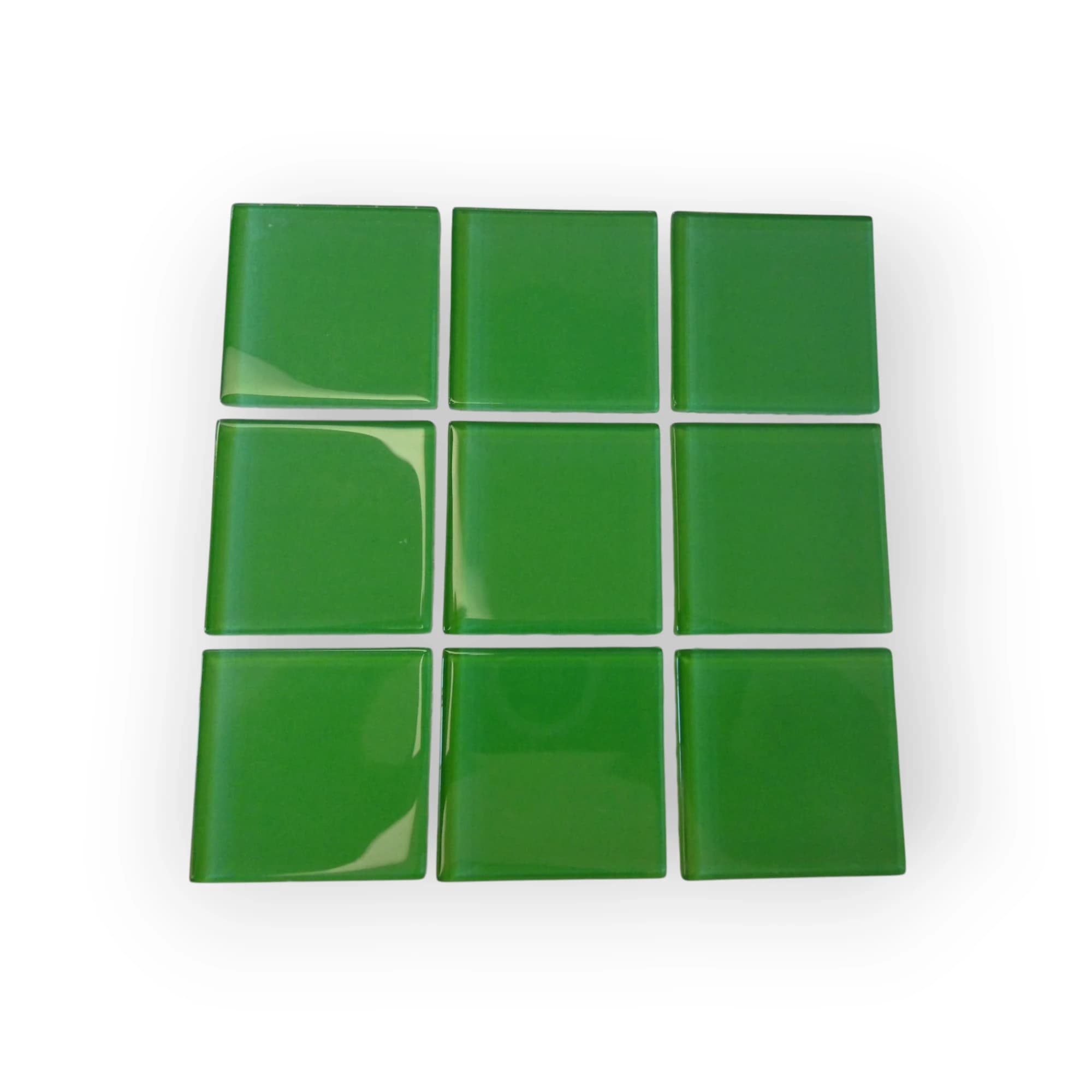15x15 Sheet of Extra Large Light Green mosaic tiles