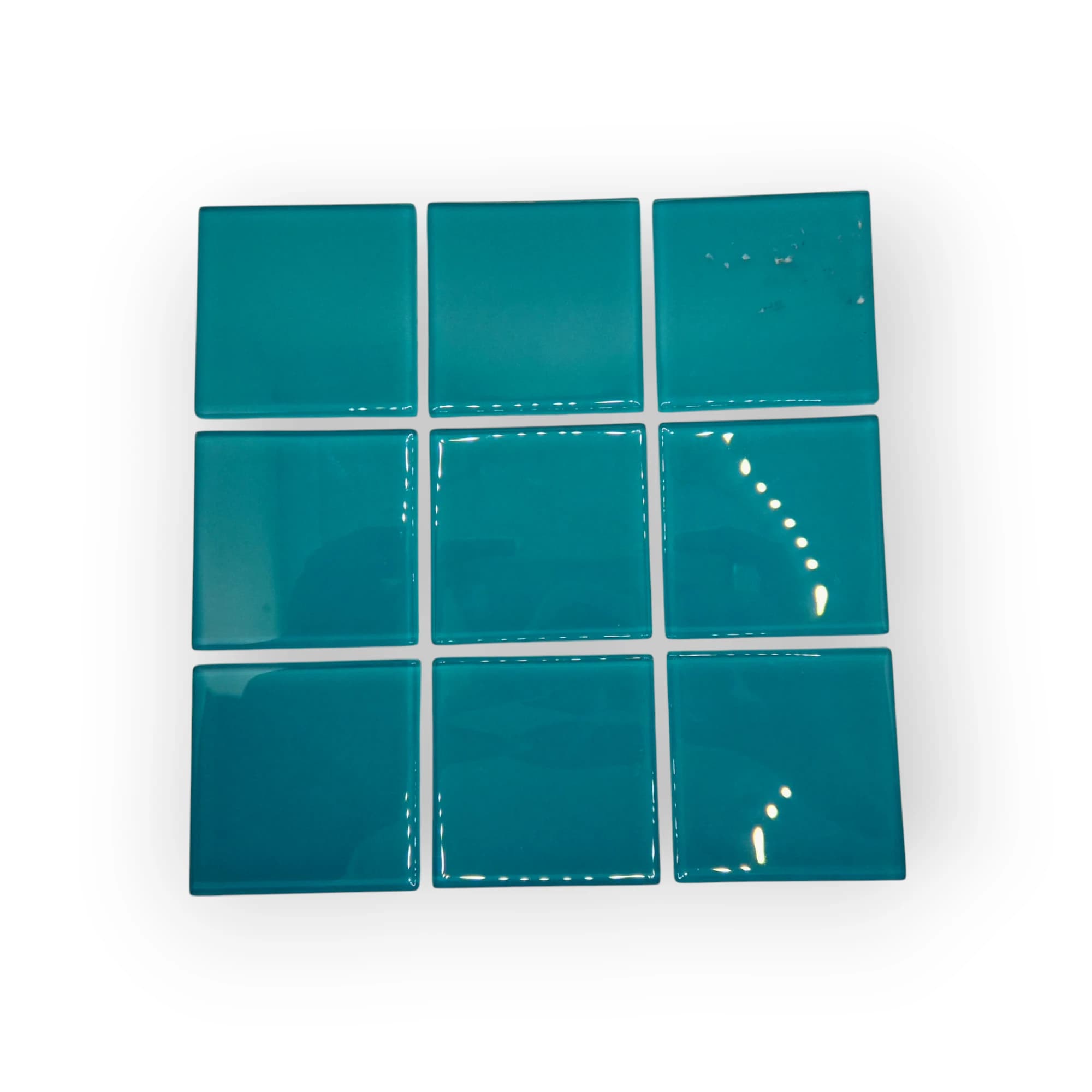 15x15 Sheet of Extra Large Tiffany mosaic tiles