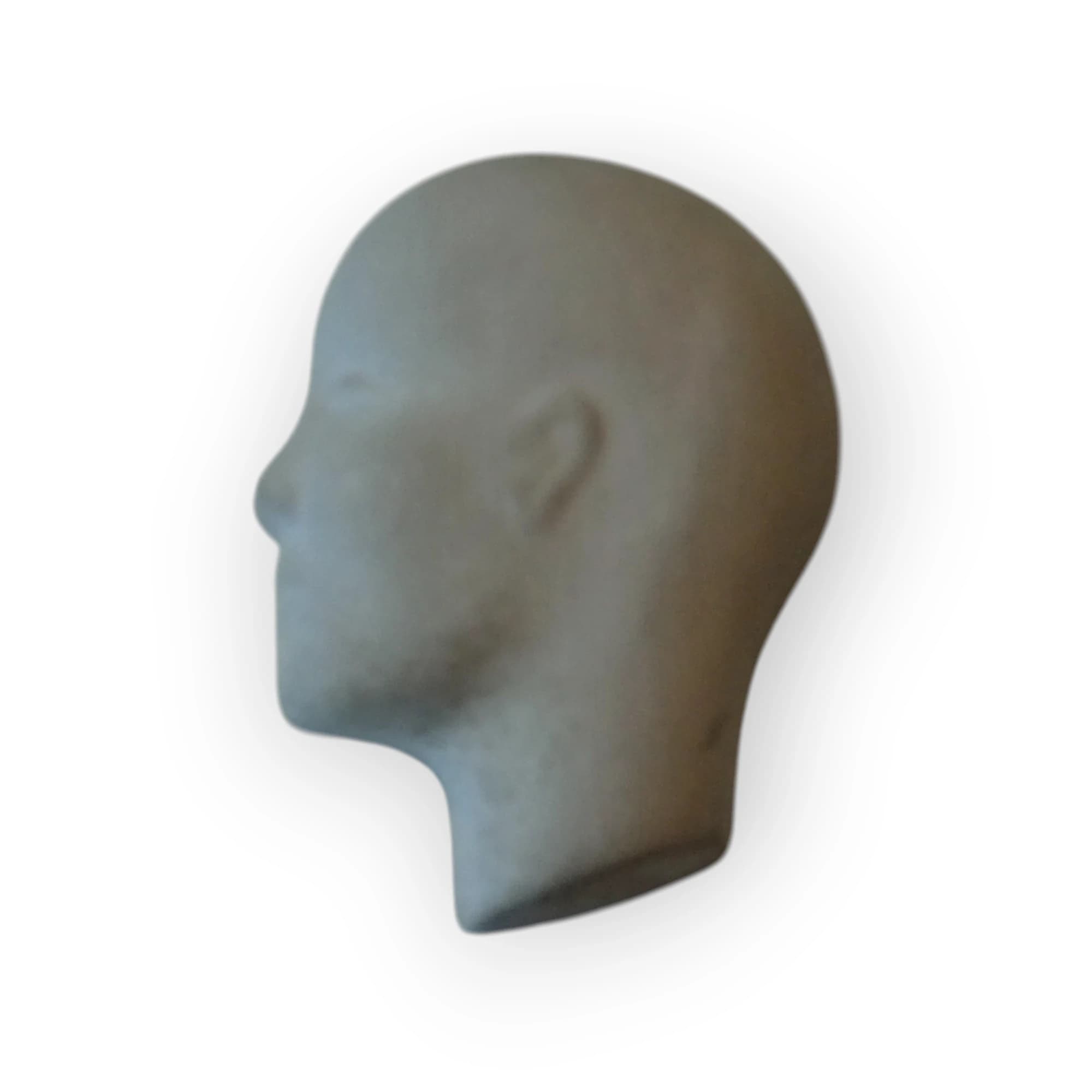Very Small Ceramic Face
