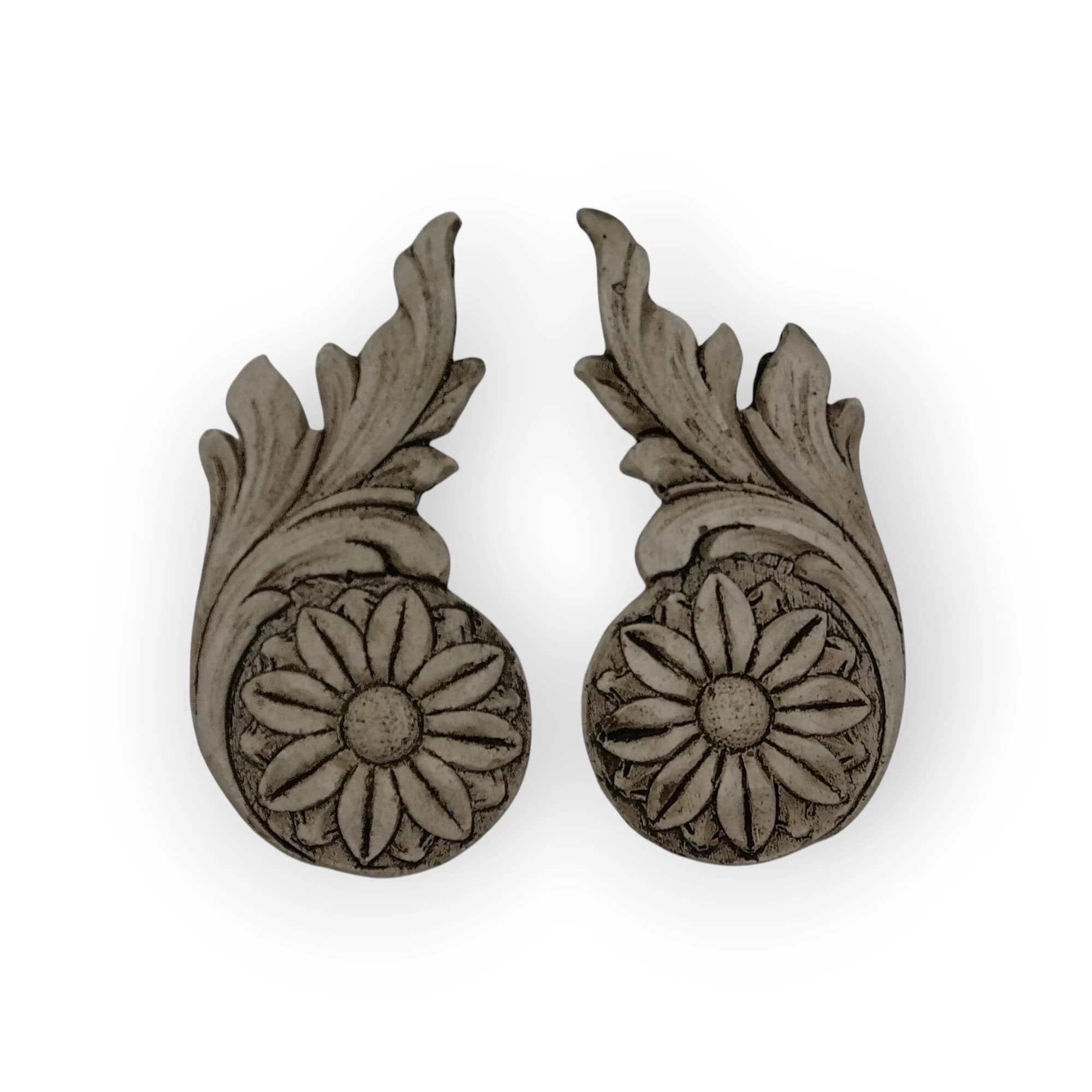 Double Sunflower Scroll