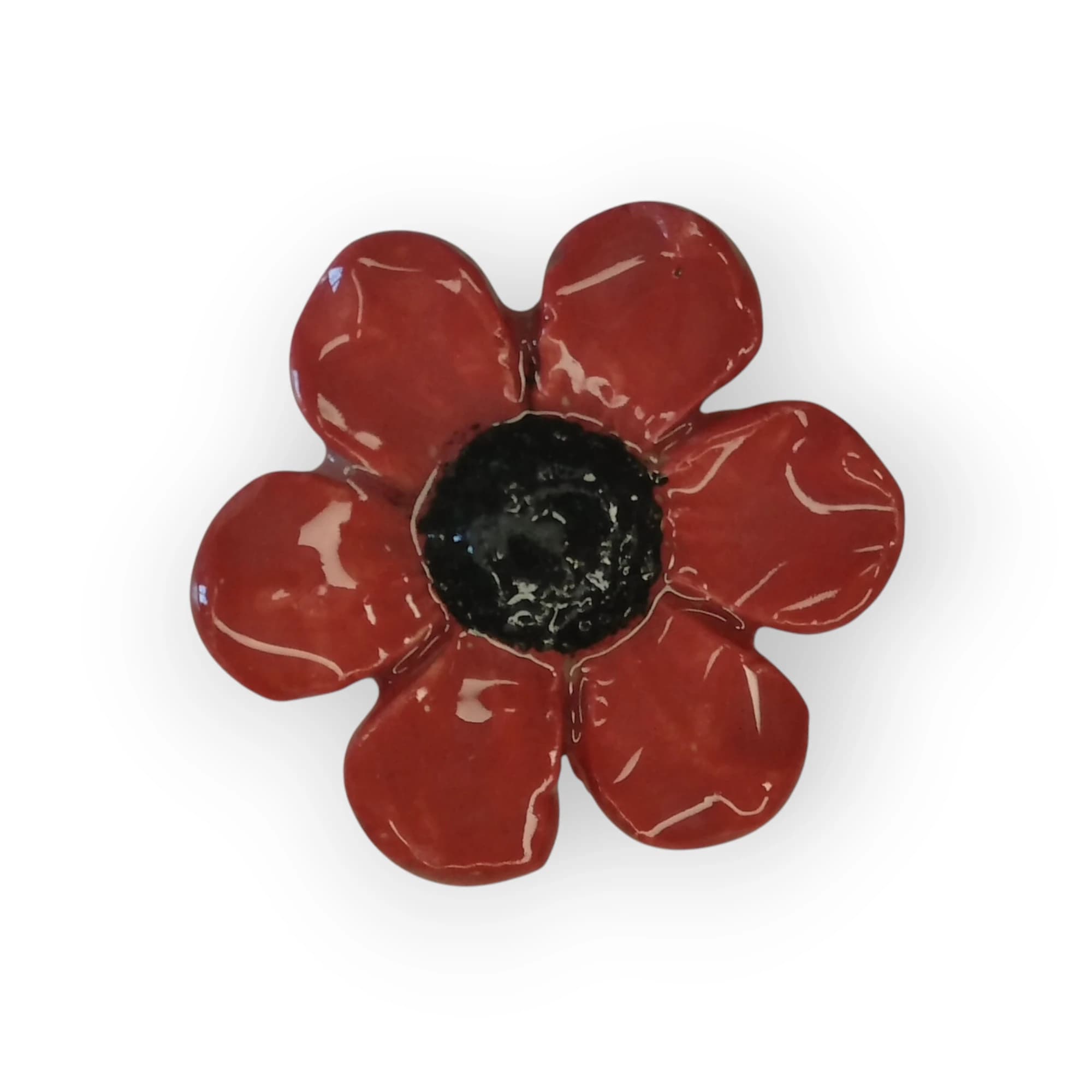 Daisy Glazed Insert Light Red