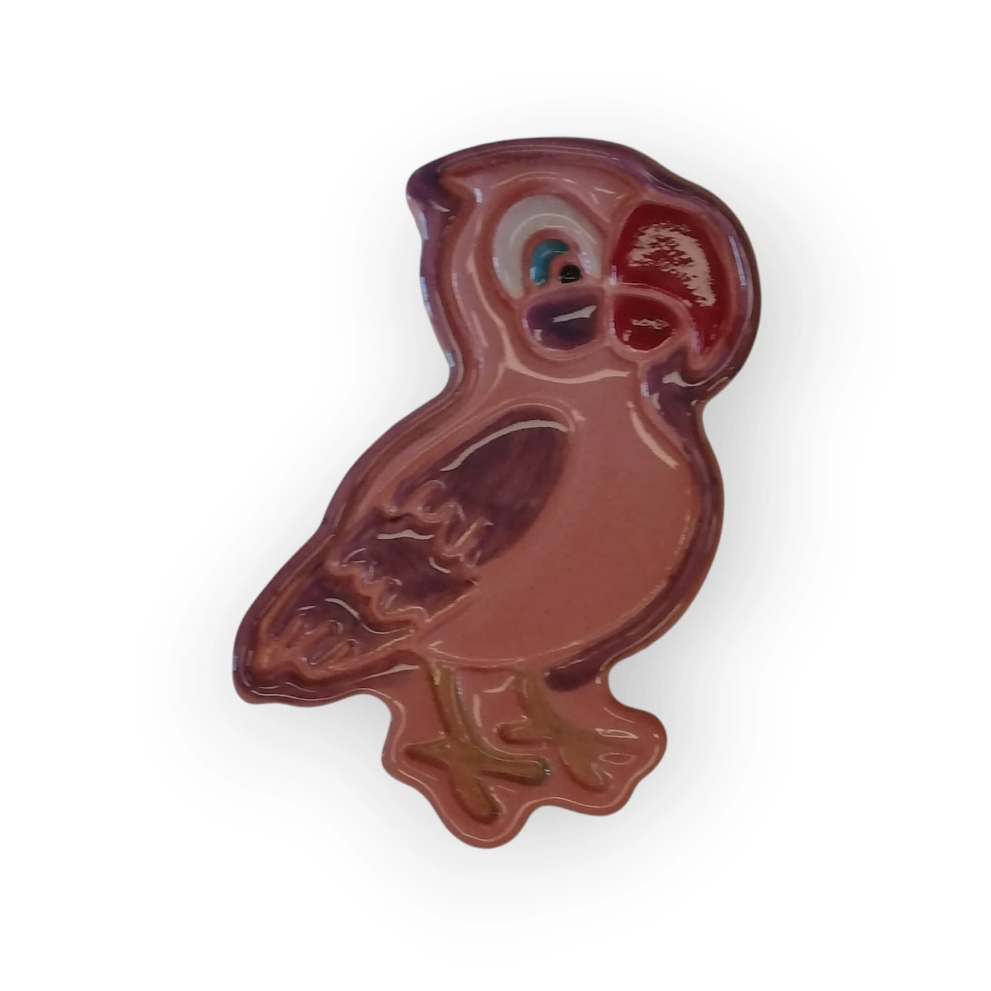 Bird Glazed Insert Pink