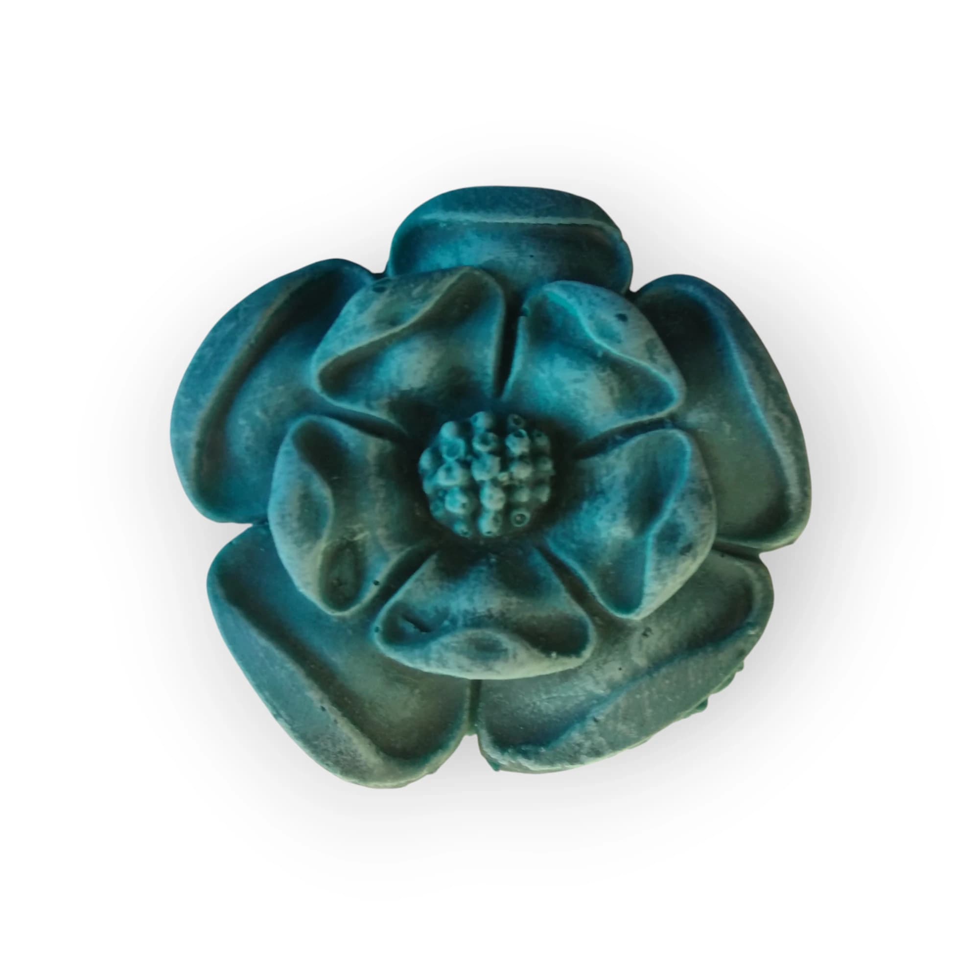 Ceramic Turquoise Flower