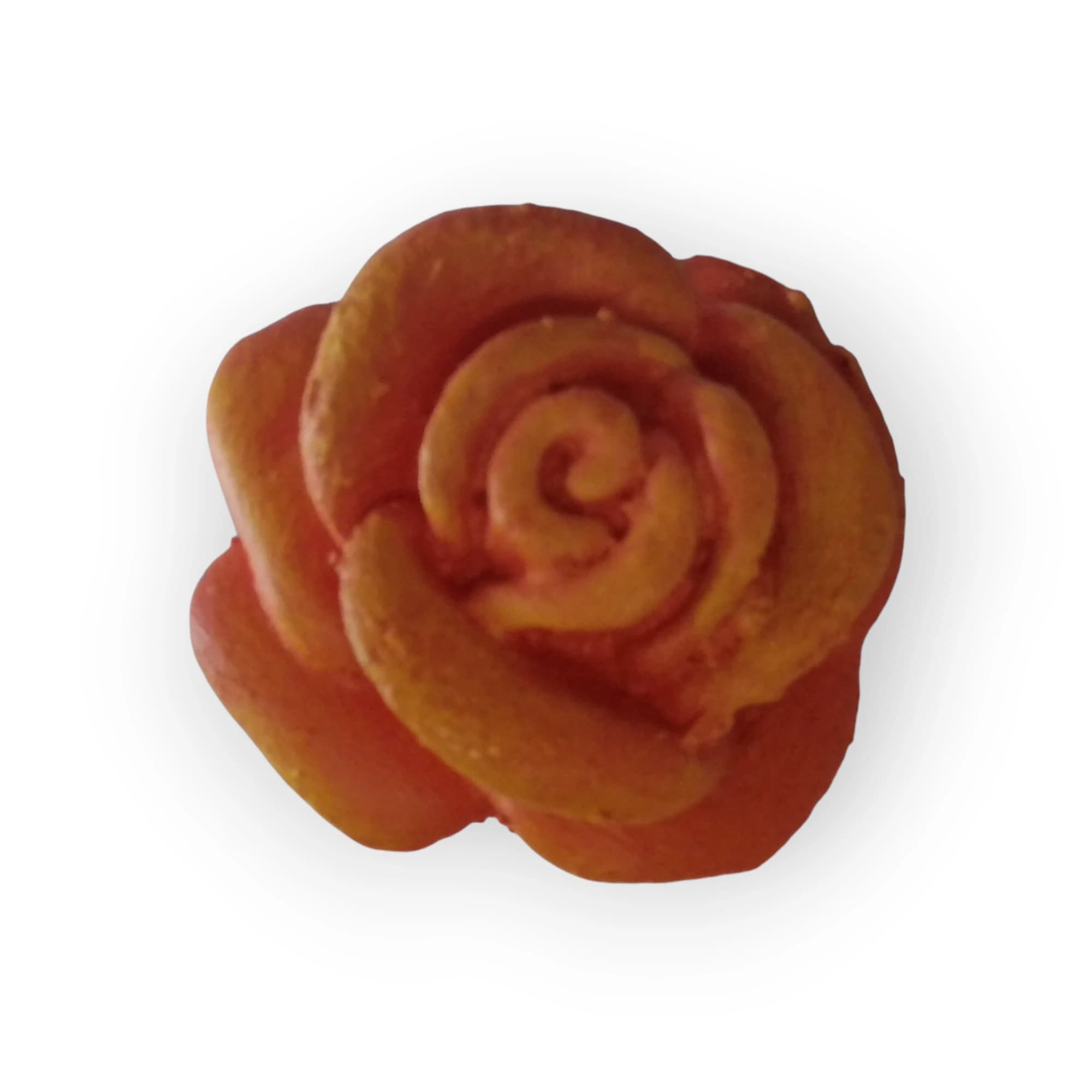 Ceramic Orange Open Rose