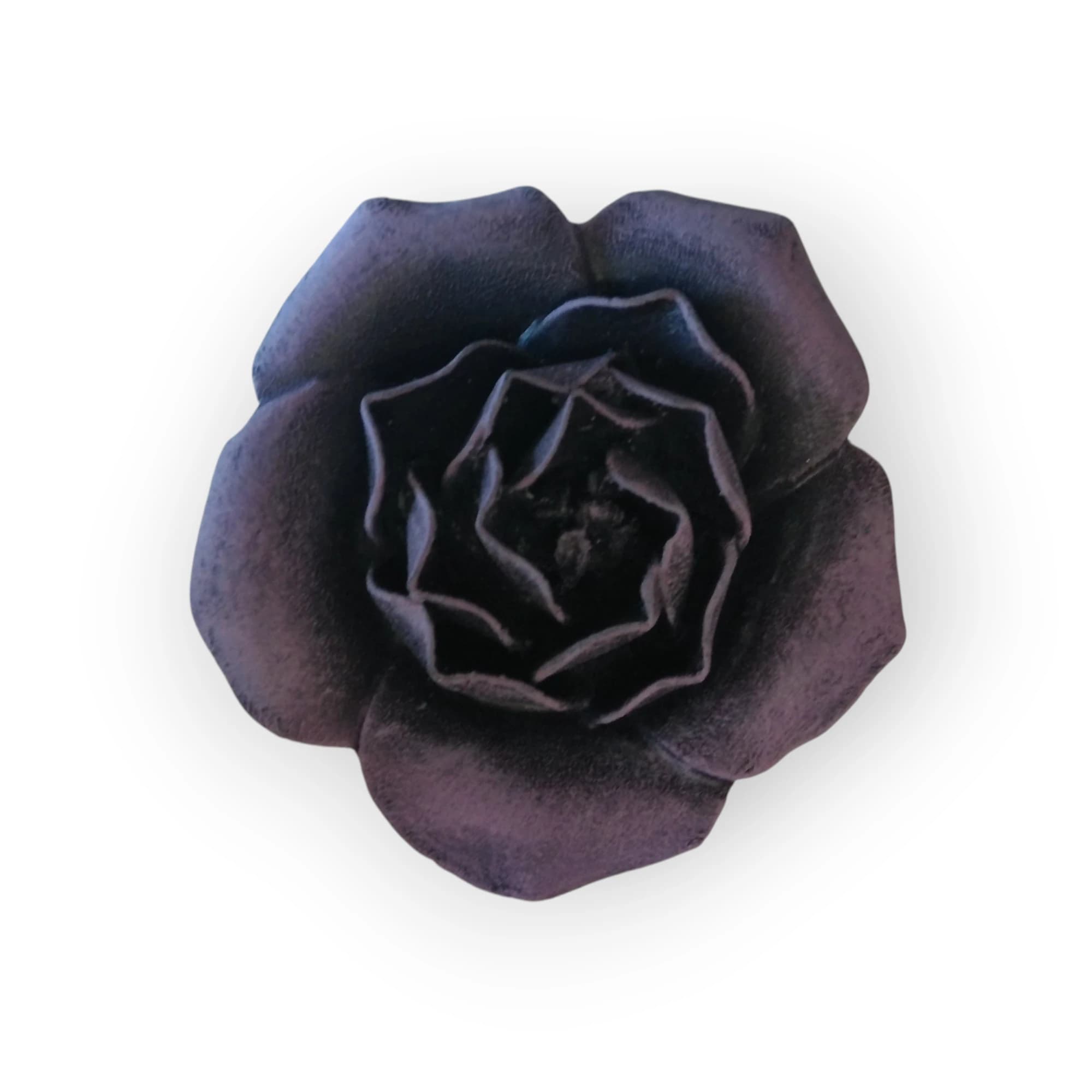 Ceramic Light Purple Open Rose