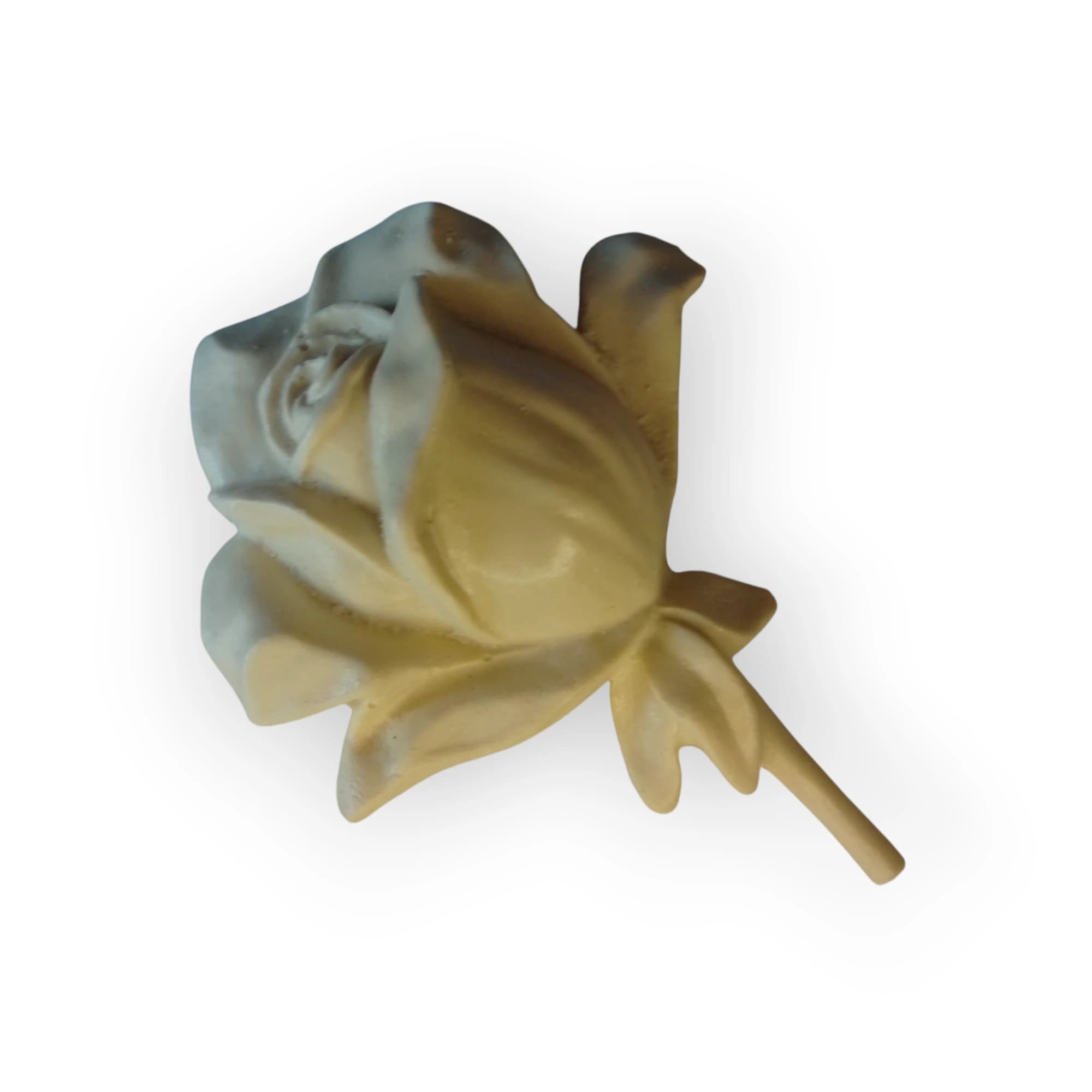 Ceramic Cream Rosebud