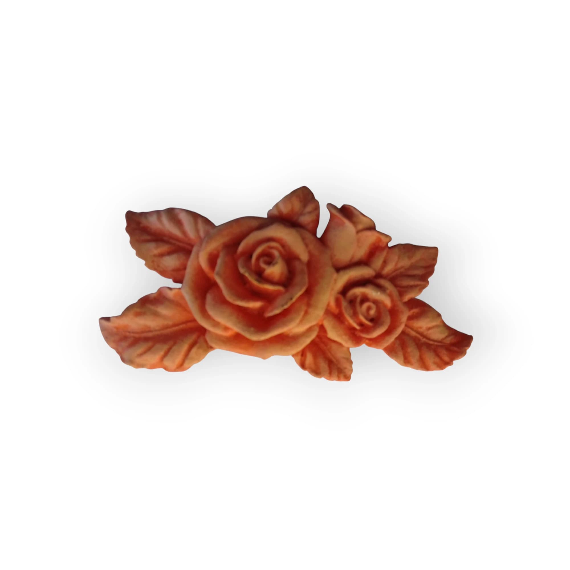 Ceramic Light Red Roses