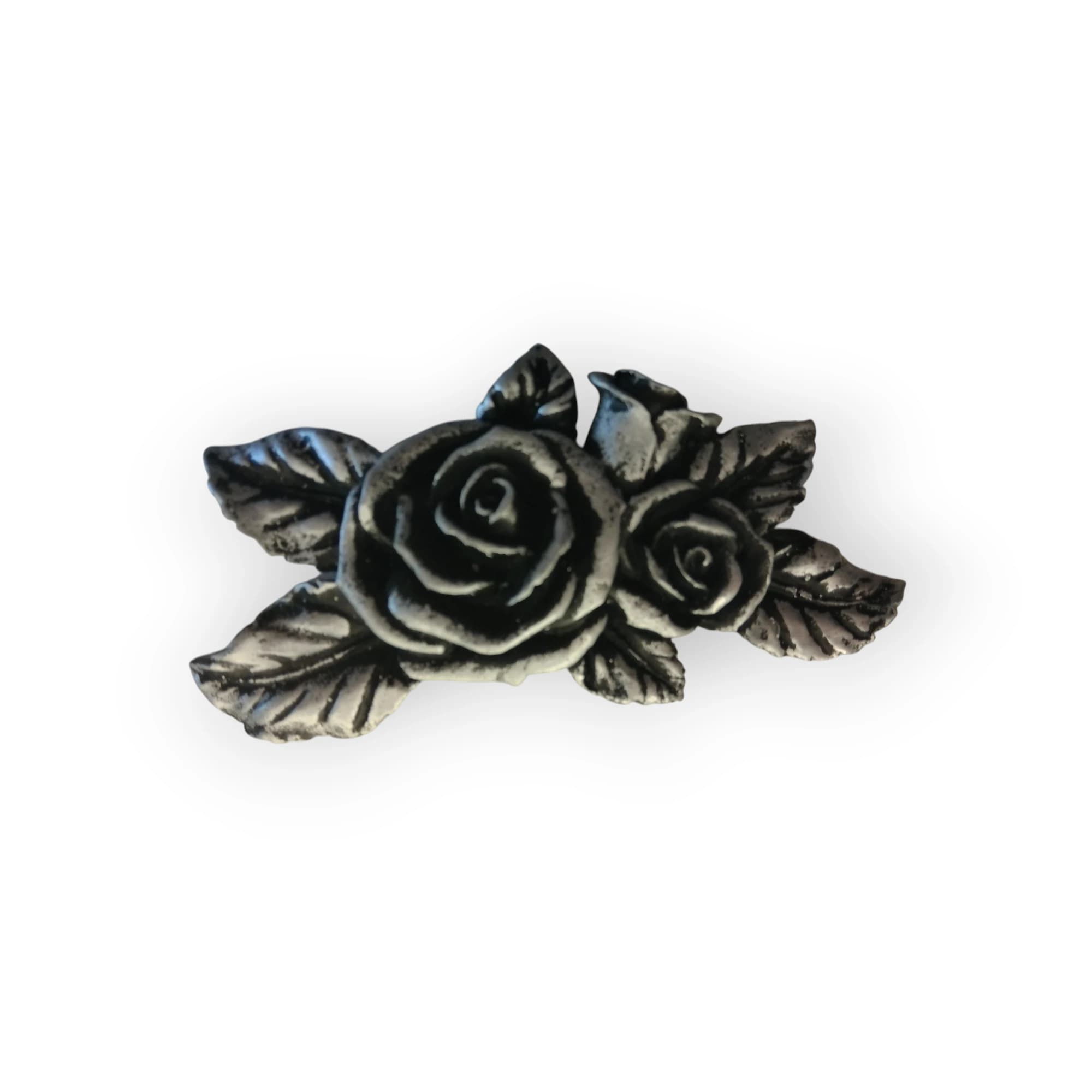 Ceramic Silver Roses