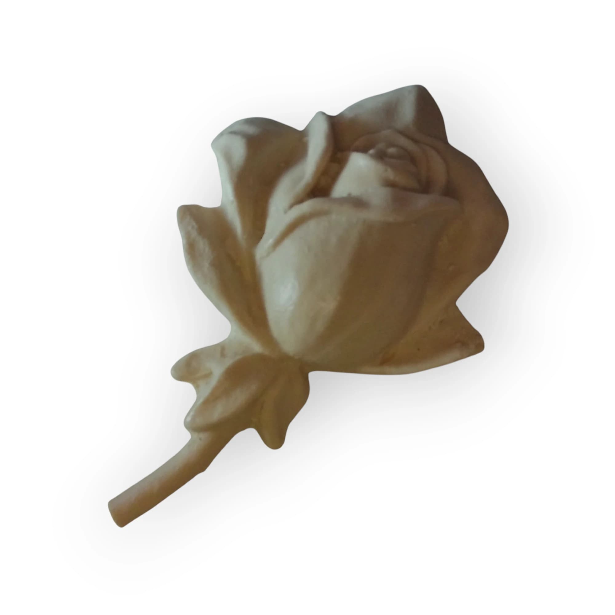 Ceramic Cream Rosebud