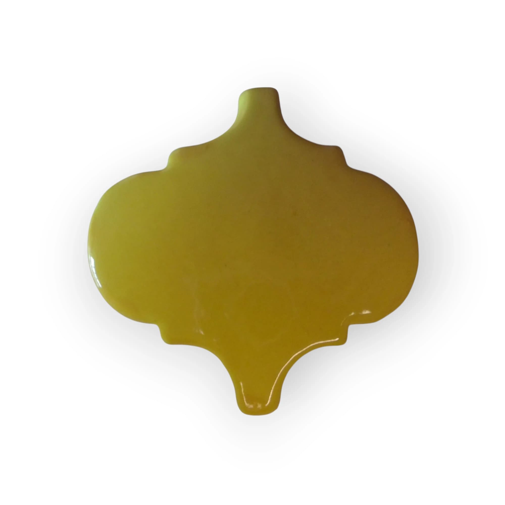 Glazed Yellow Lantern Tile