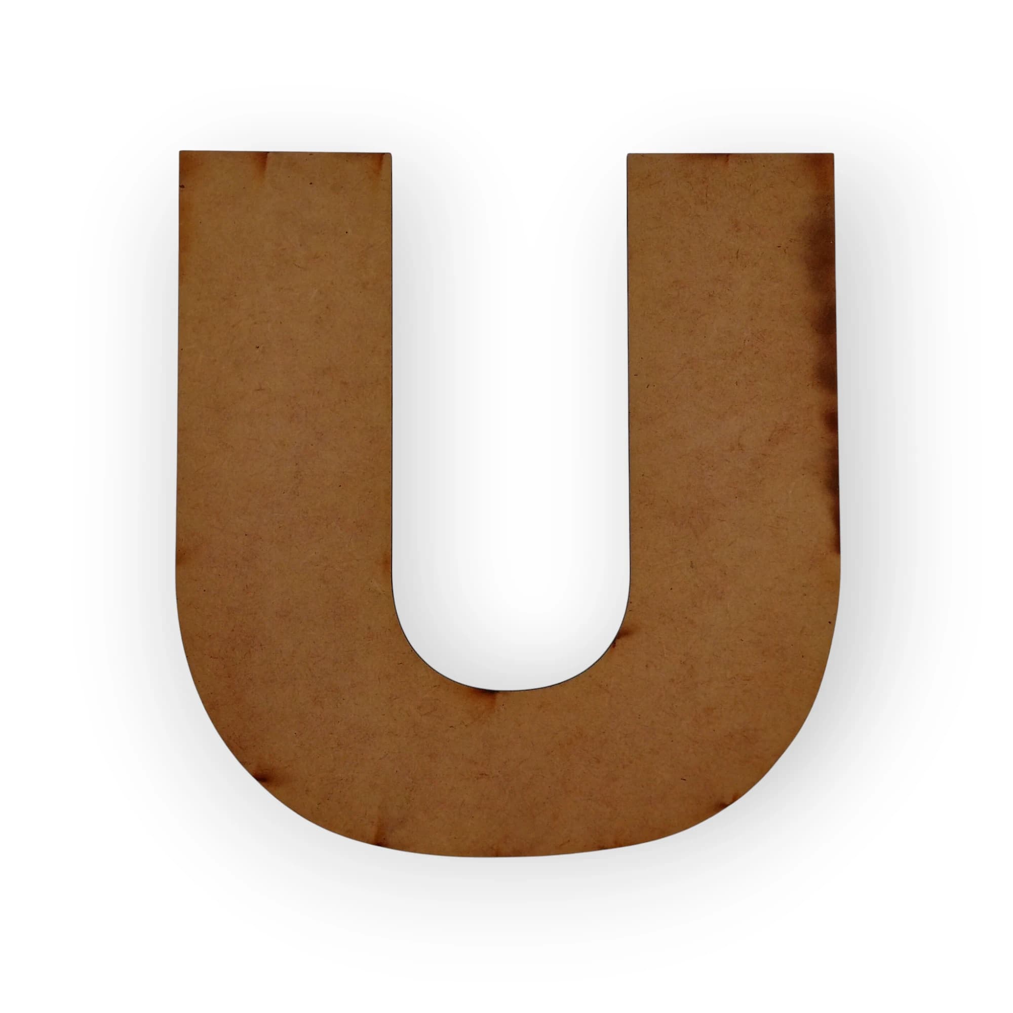 Large Wooden Letter U