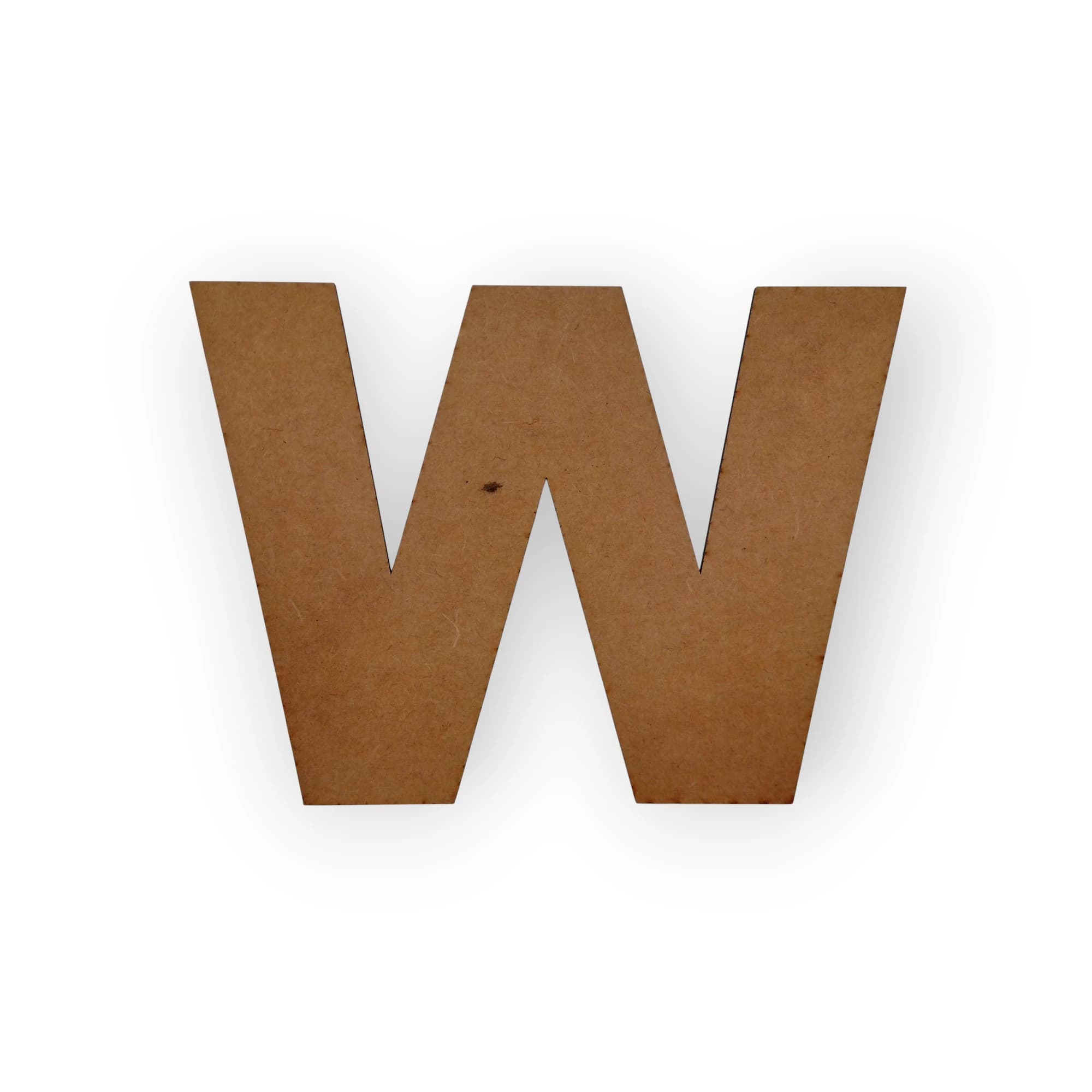 Large Wooden Letter W