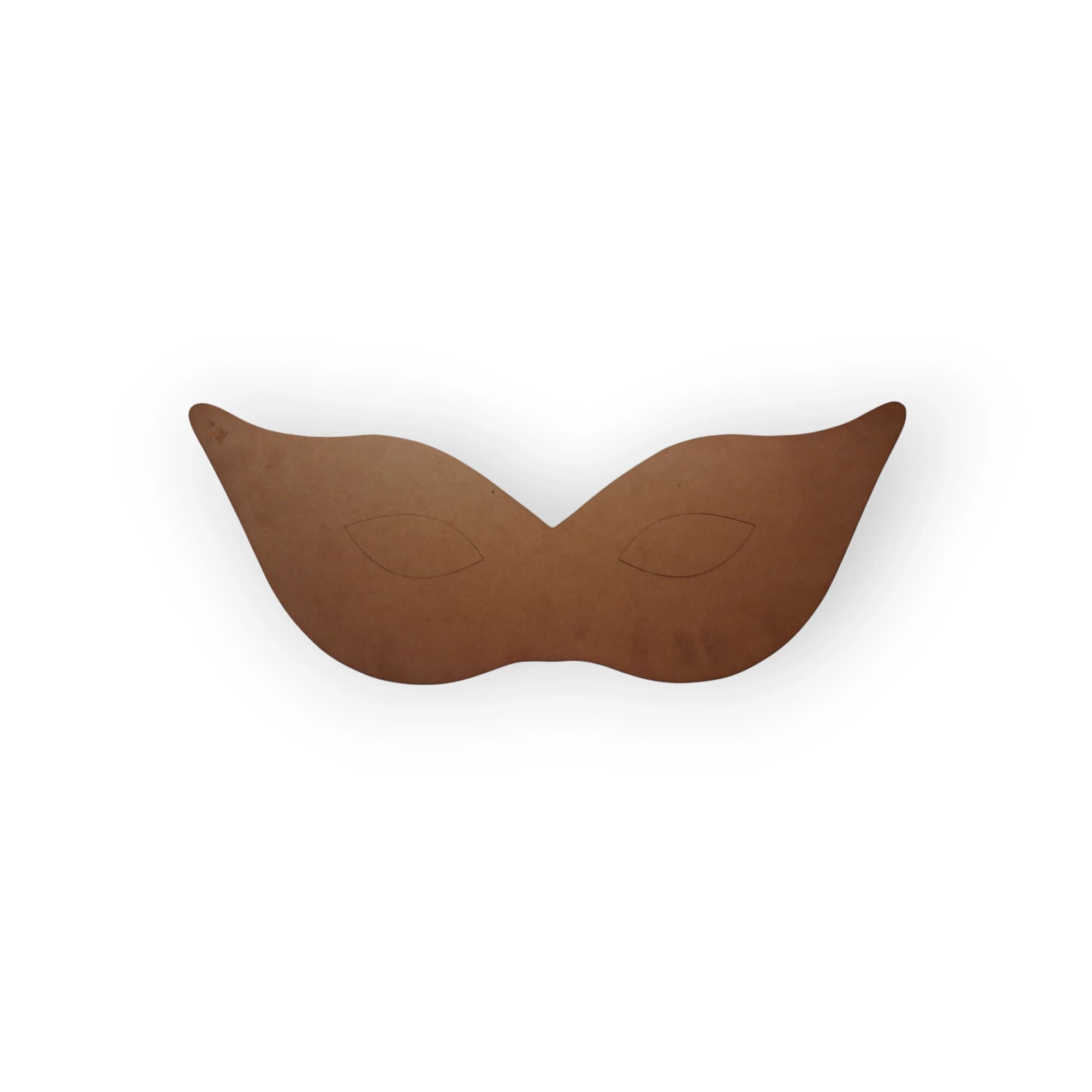 Wood Extra Large Mask Solid