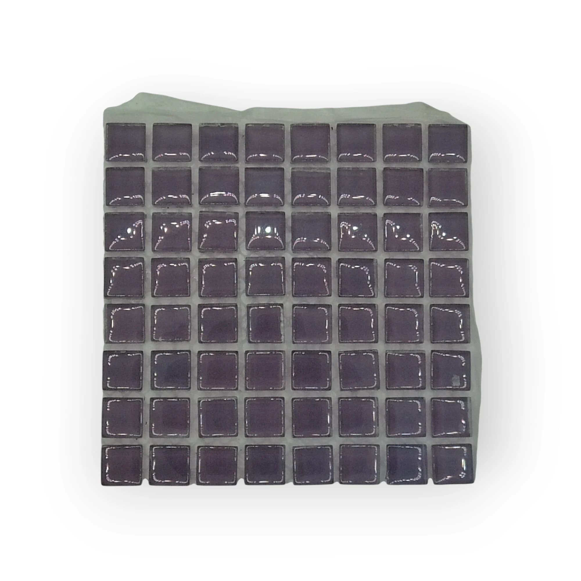 10x10 Sheet of Small Light Purple mosaic tiles
