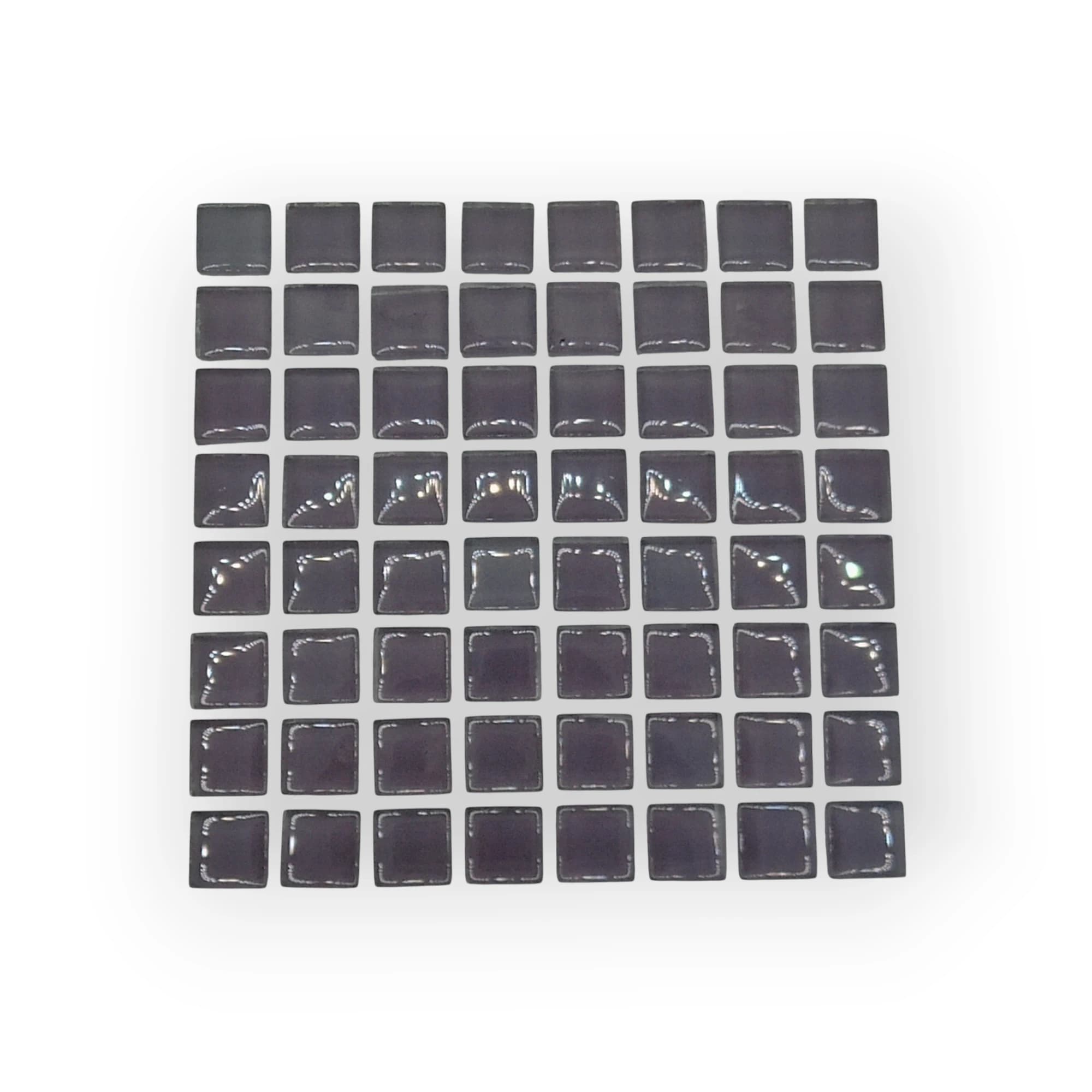 10x10 Sheet of Small Mauve mosaic tiles