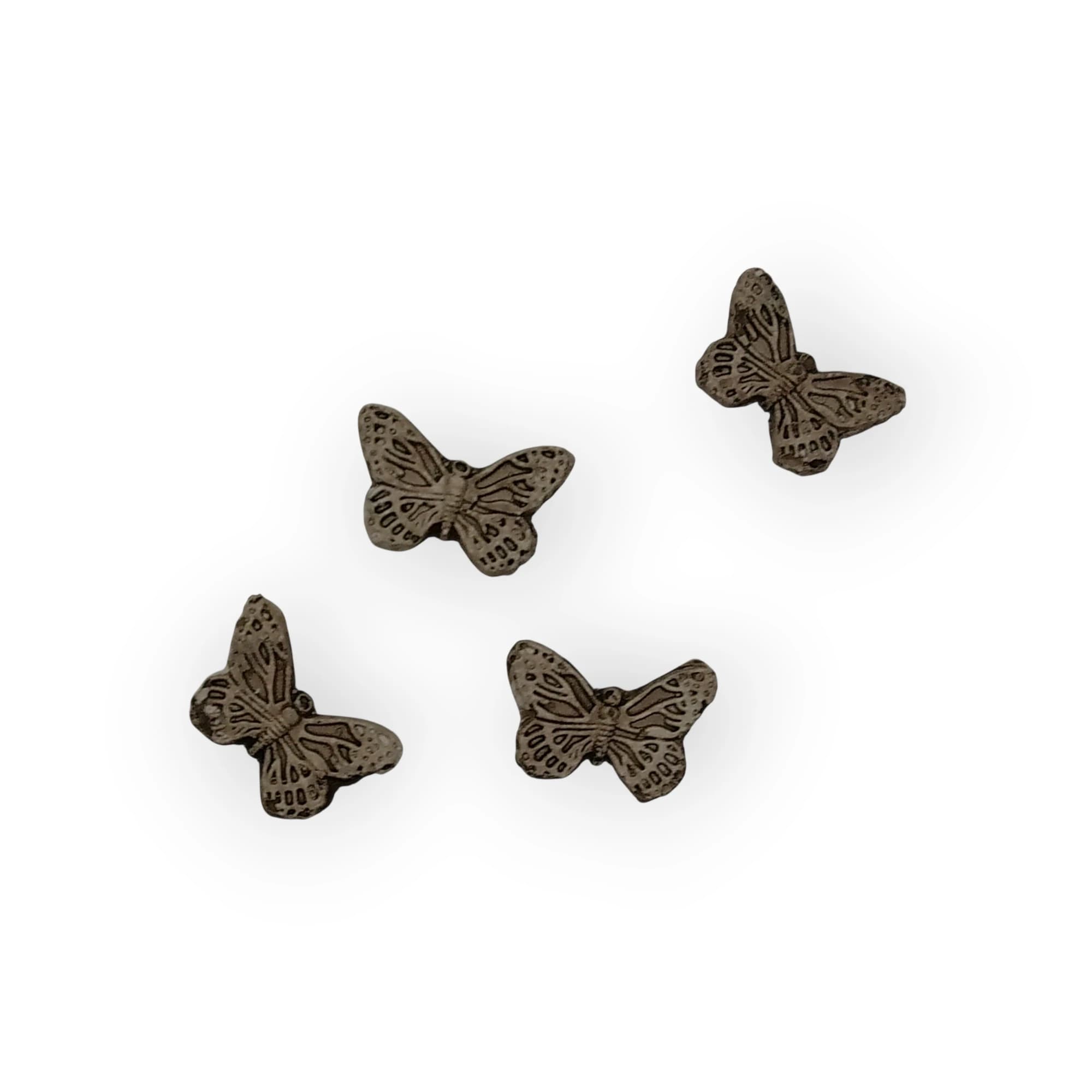 Pottery Small Four Butterflies Insert