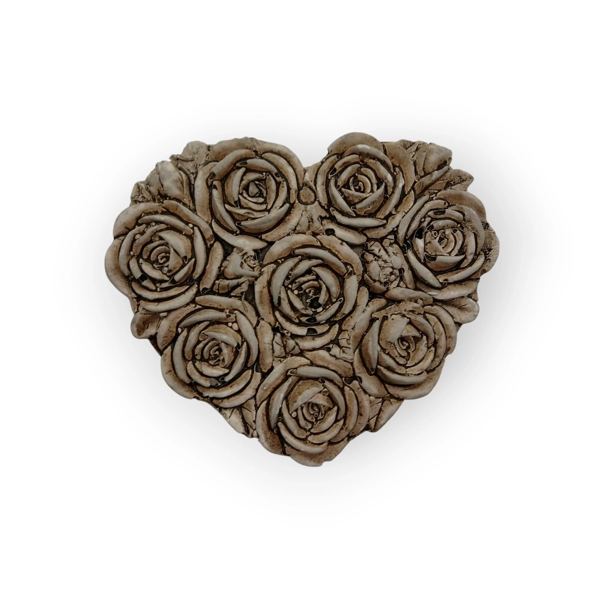 Pottery Large Heart Filled With Hearts