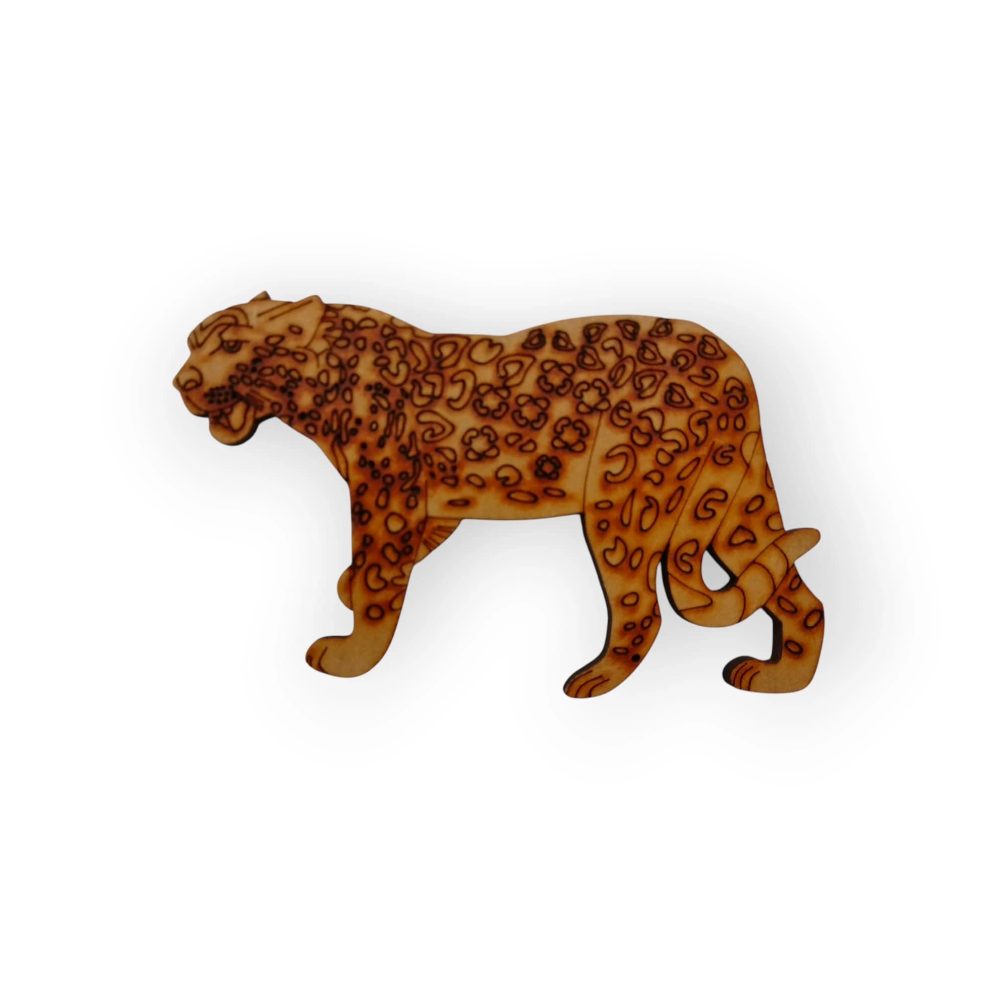 Wood Small Leopard