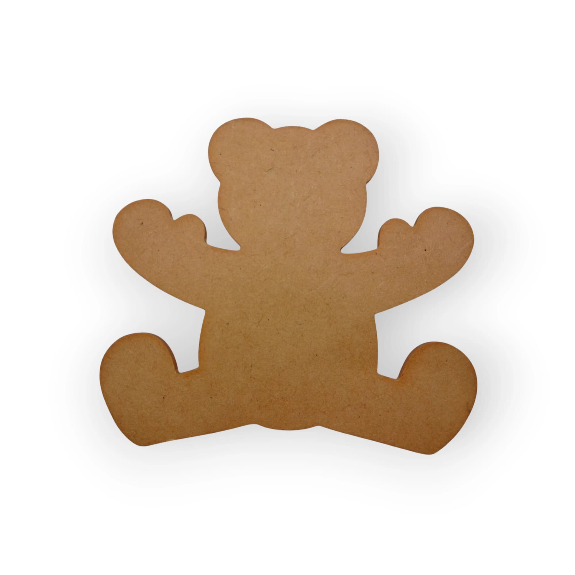 Wood Small Happy Teddy