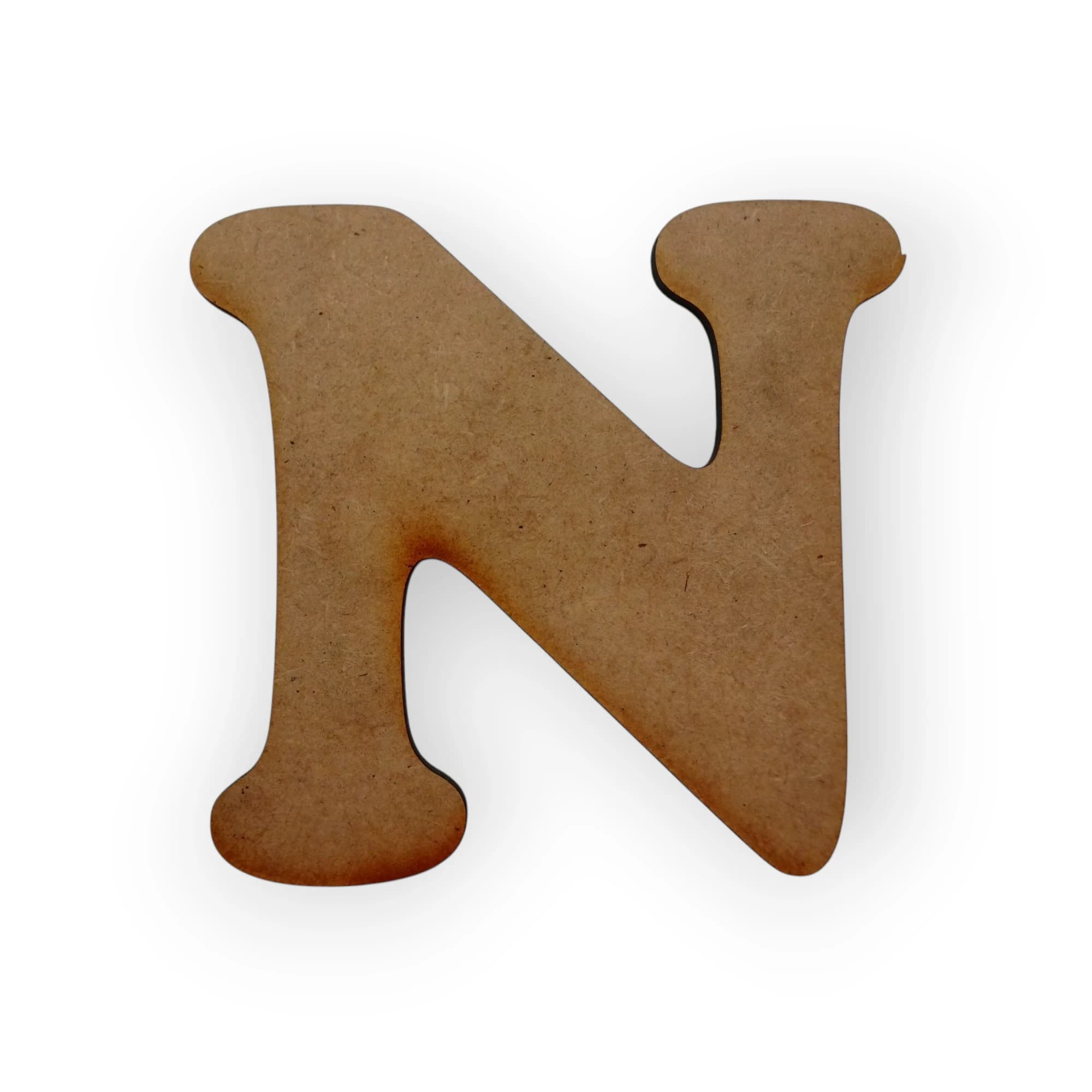 Medium Wooden Letter N