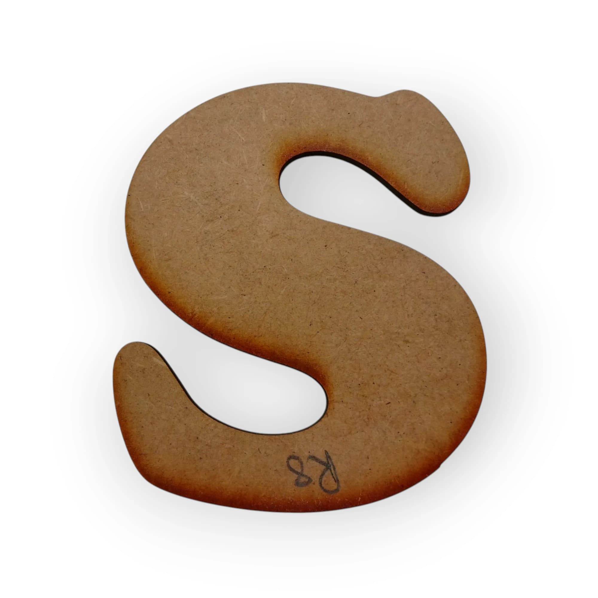 Medium Wooden Letter S