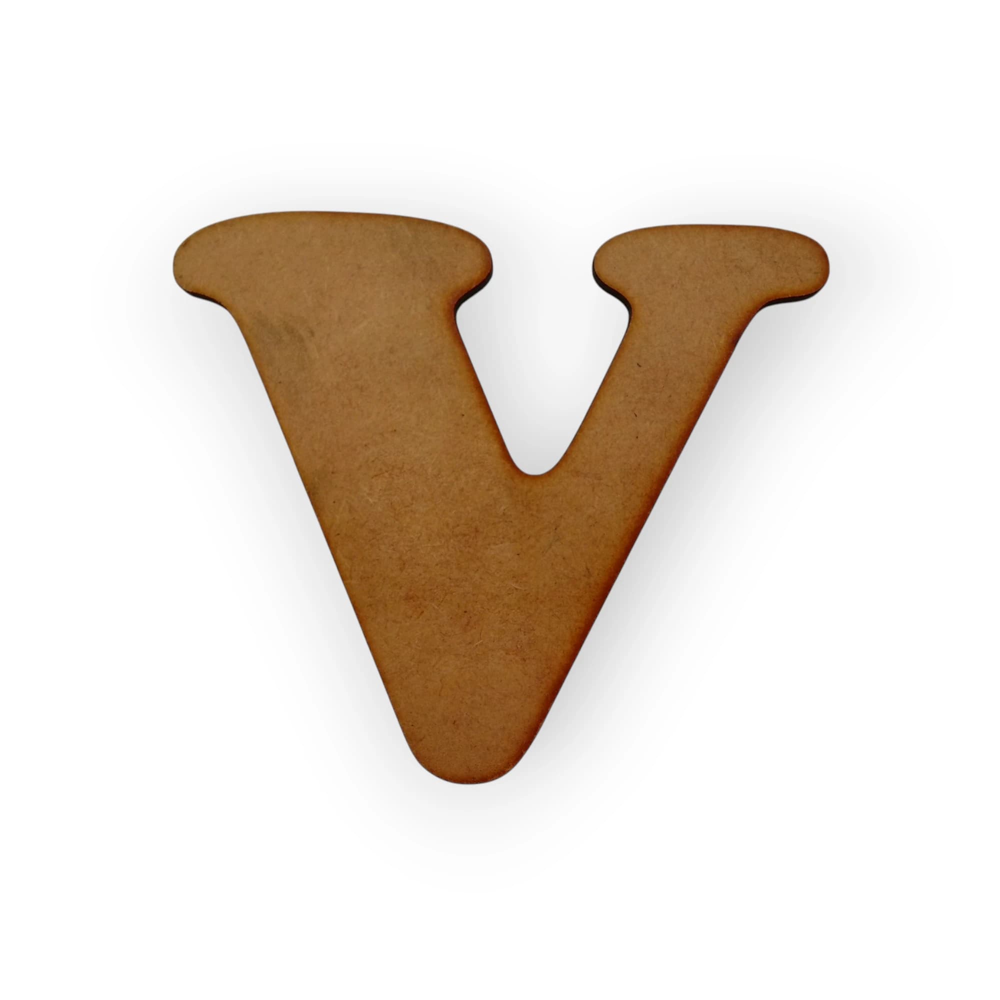 Medium Wooden Letter V