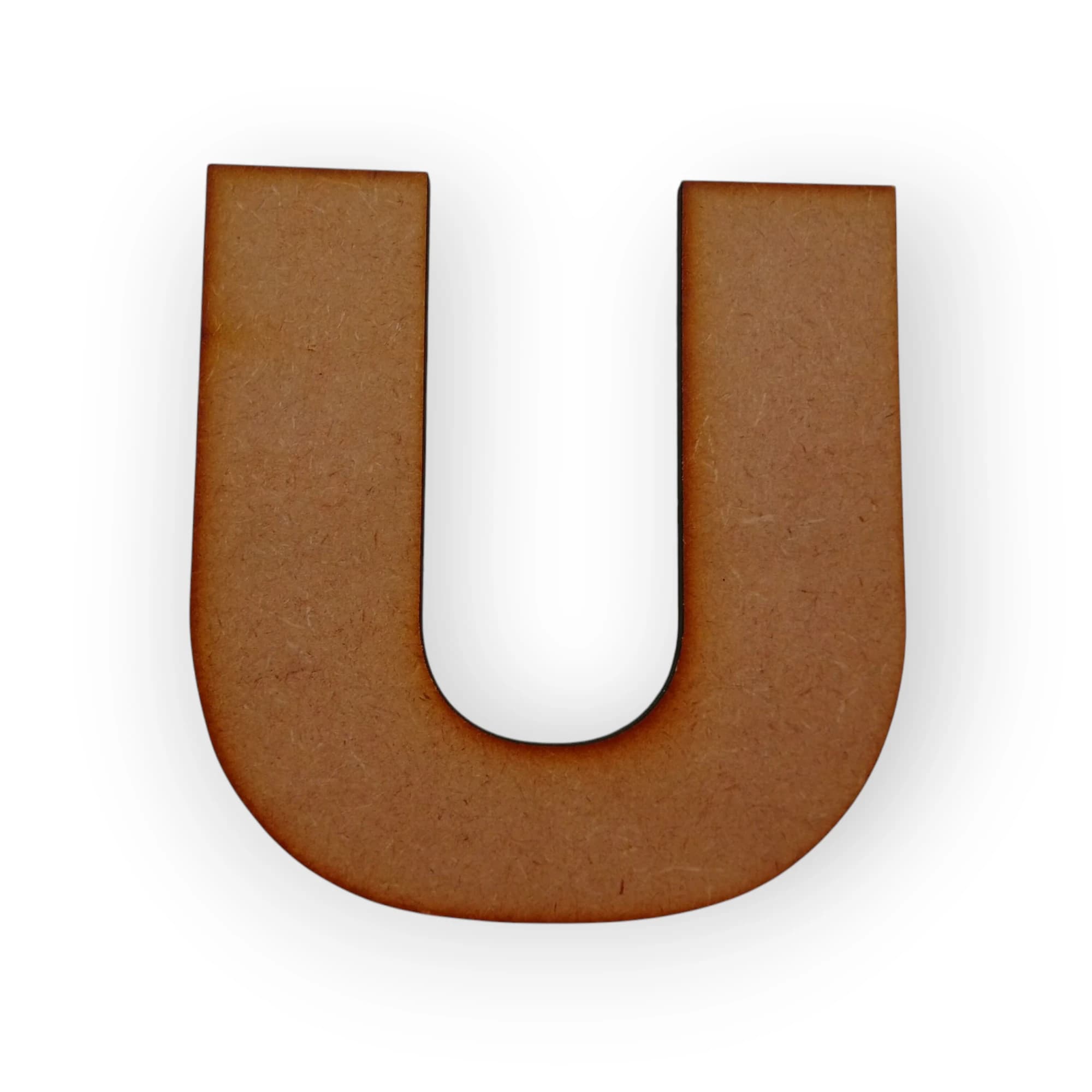 Medium Wooden Letter U