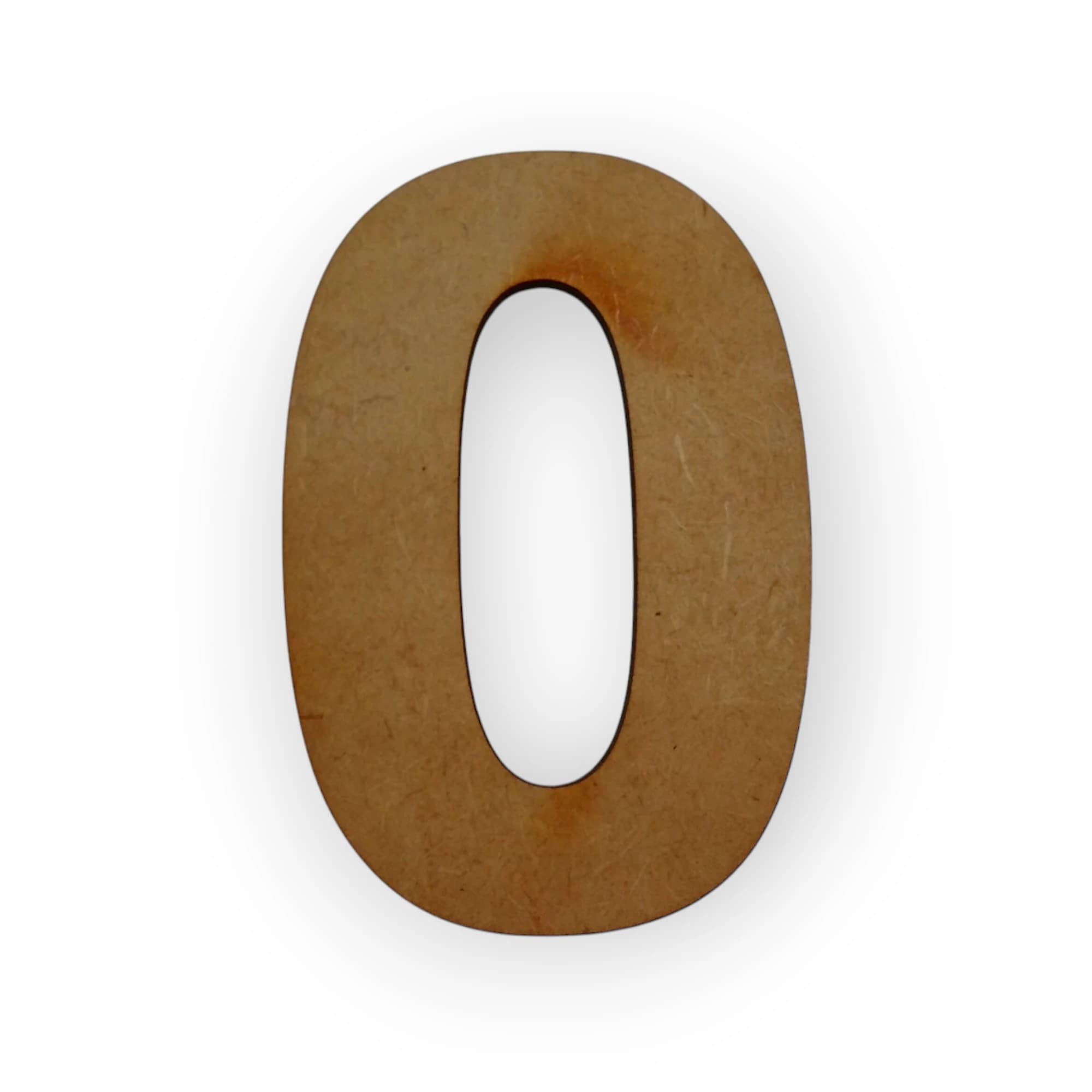 Medium Wooden Number 00