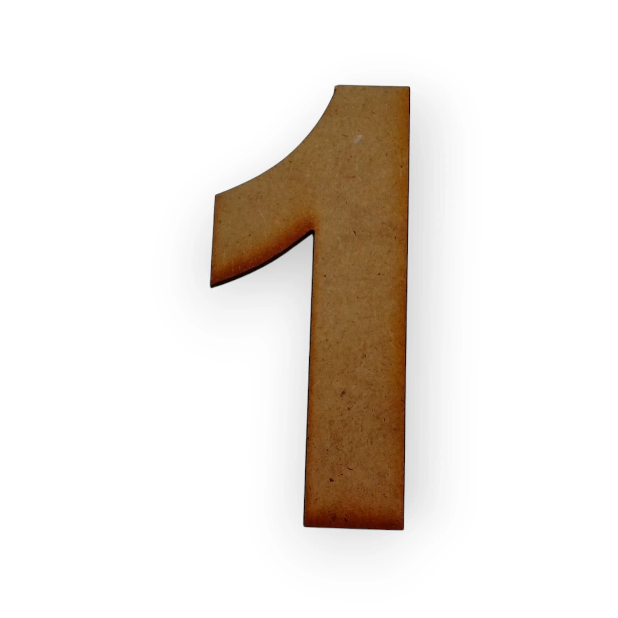 Medium Wooden Number 01
