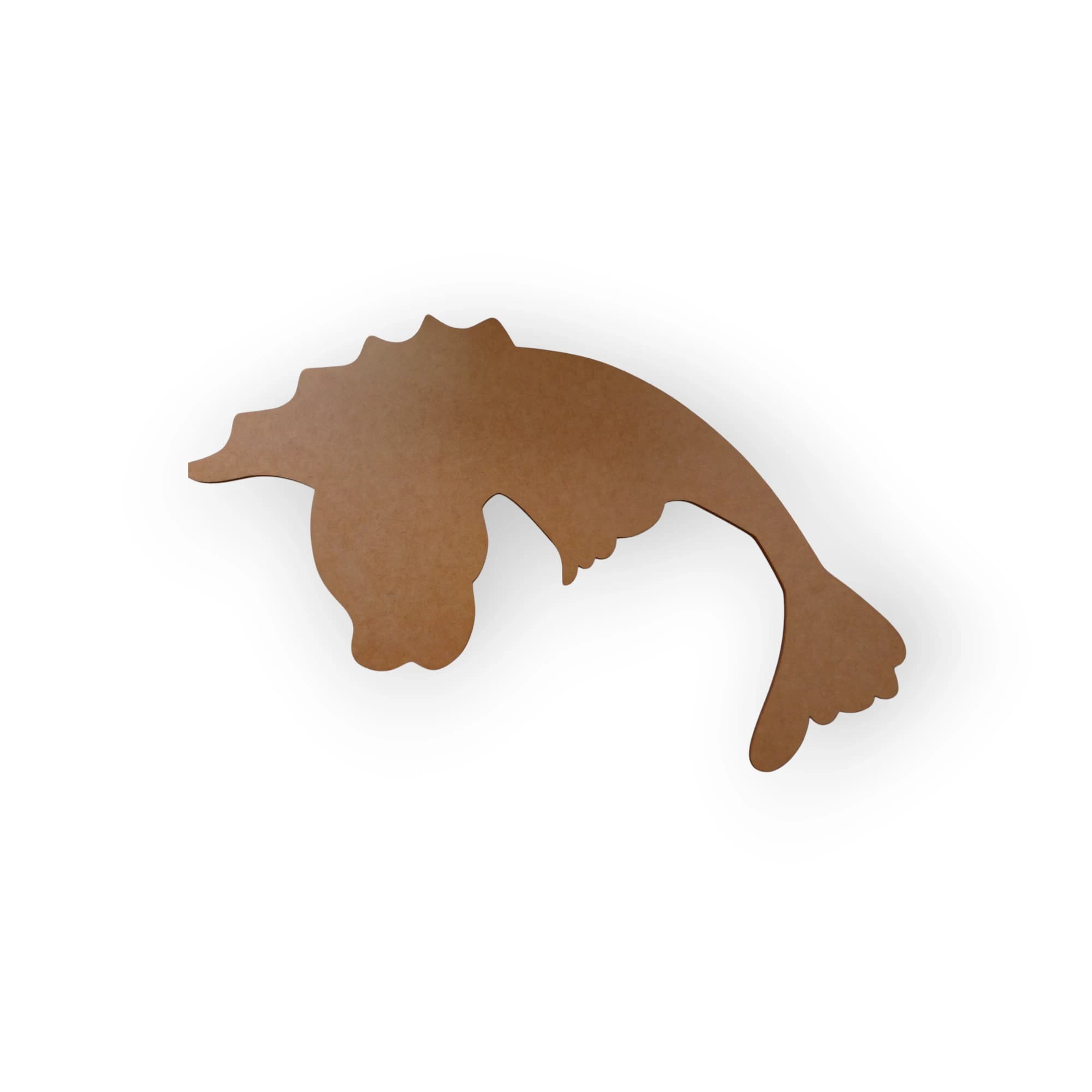 Blank Wooden Template Fish