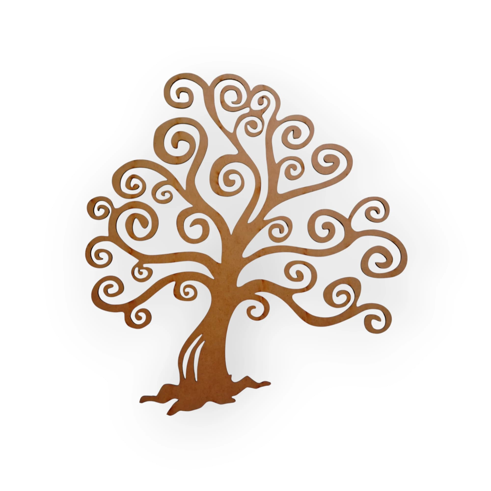 Blank Wooden Template Tree