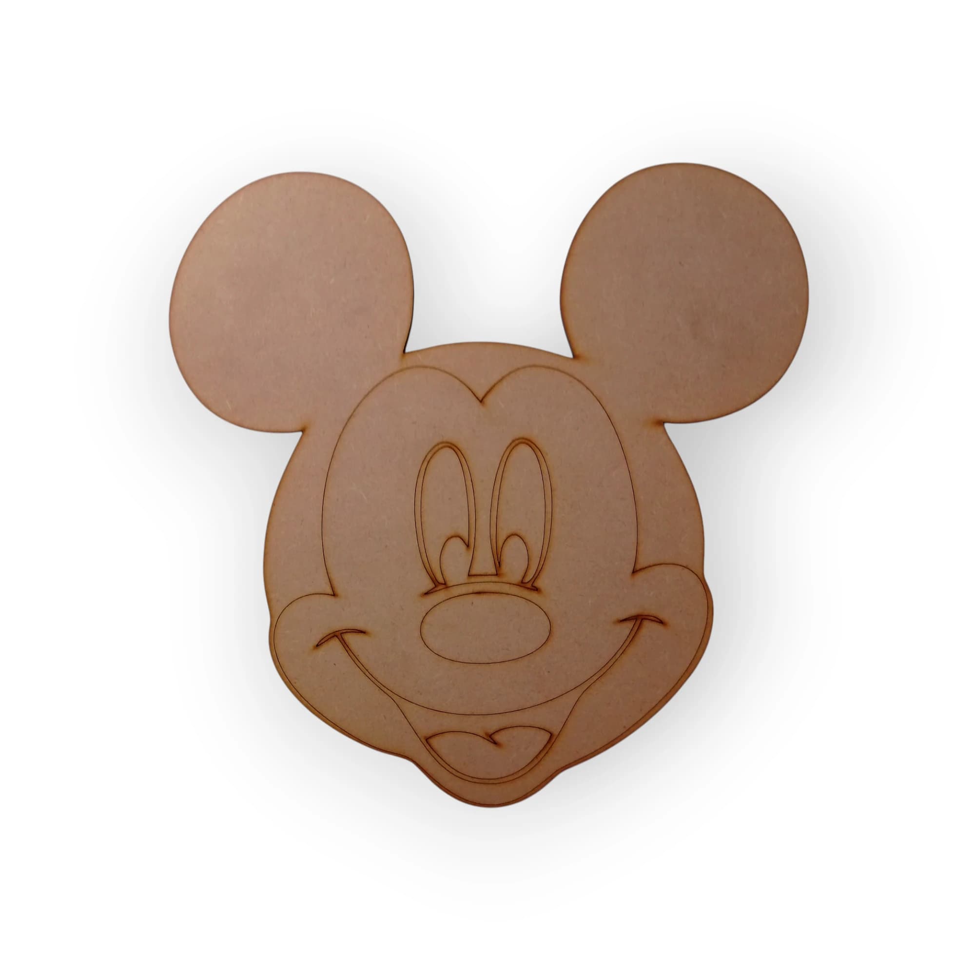 Blank Wooden Template Mickey