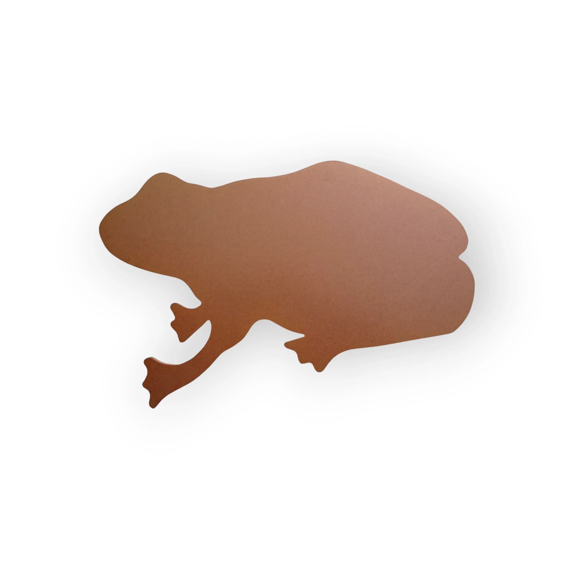 Blank Wooden Template Frog
