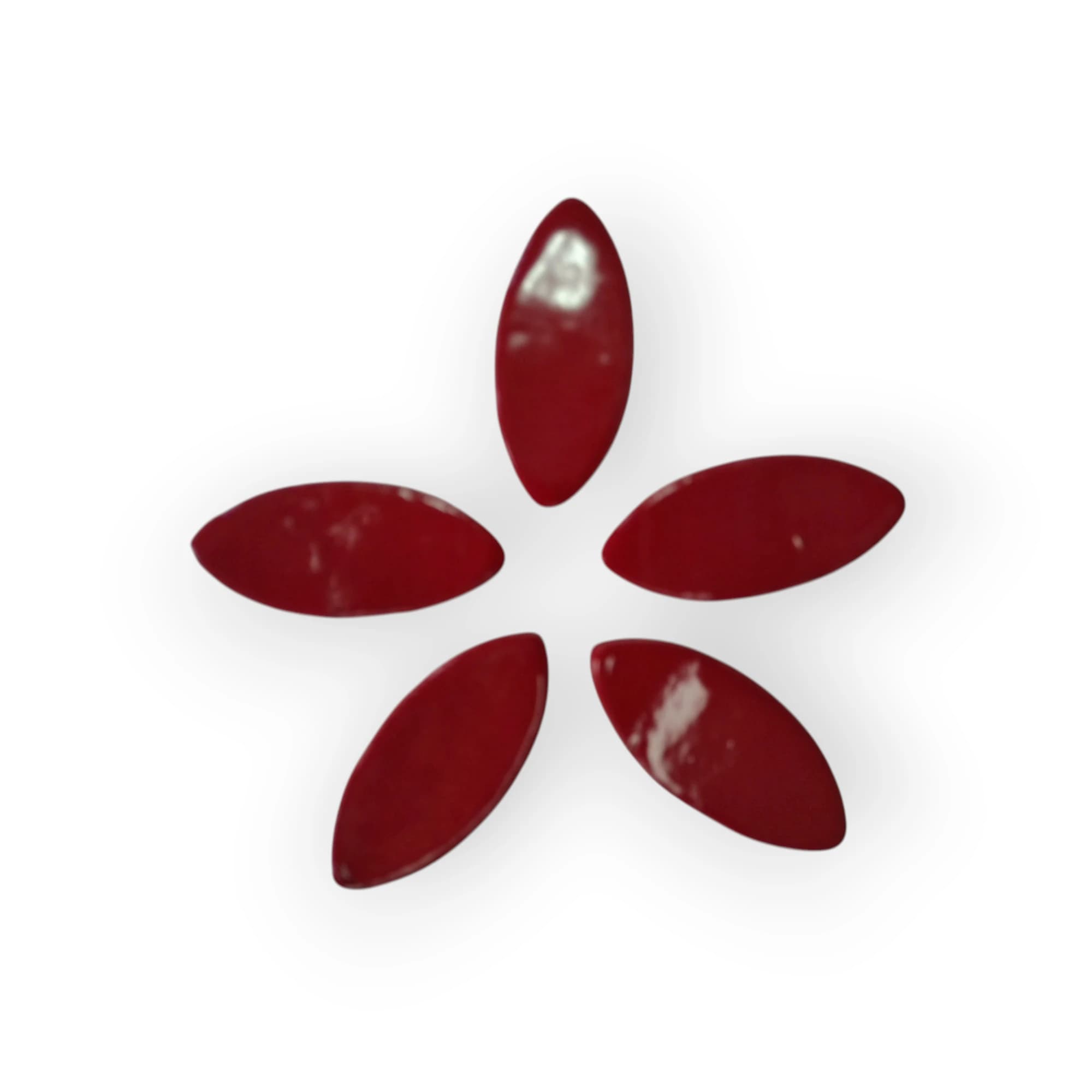 Glazed Petal Red 5 piece
